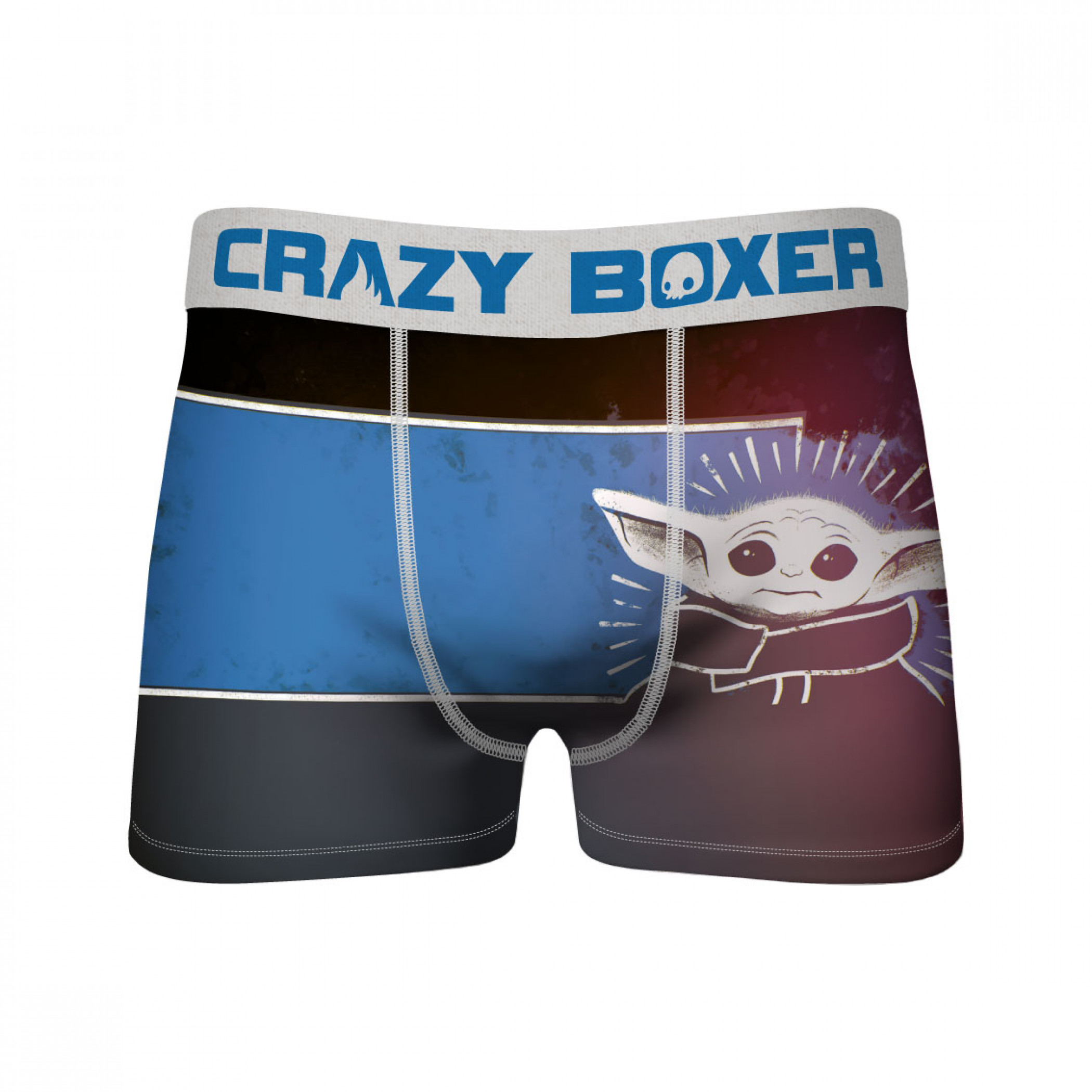 Star Wars The Child Force Art Crazy Boxer Briefs, Multi-Color