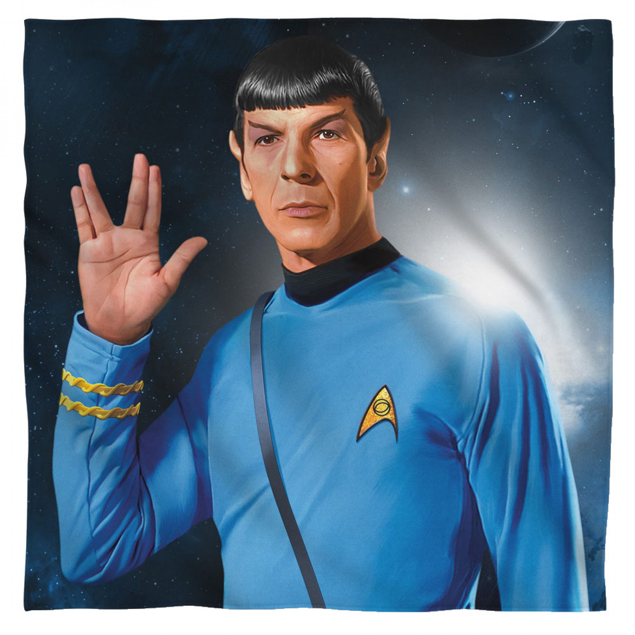 Star Trek Spock Bandana, Blue