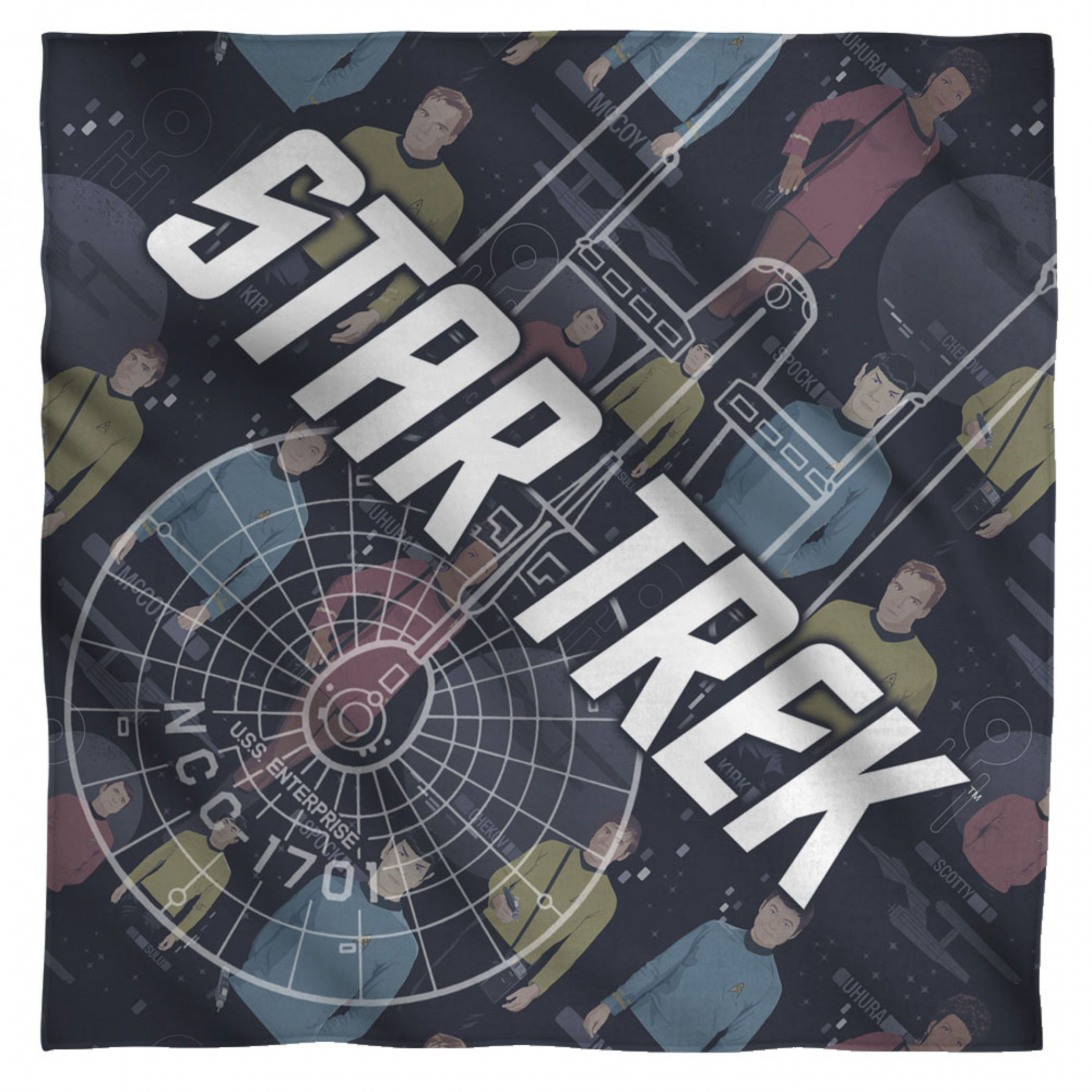 Star Trek Enterprise Bandana, Black