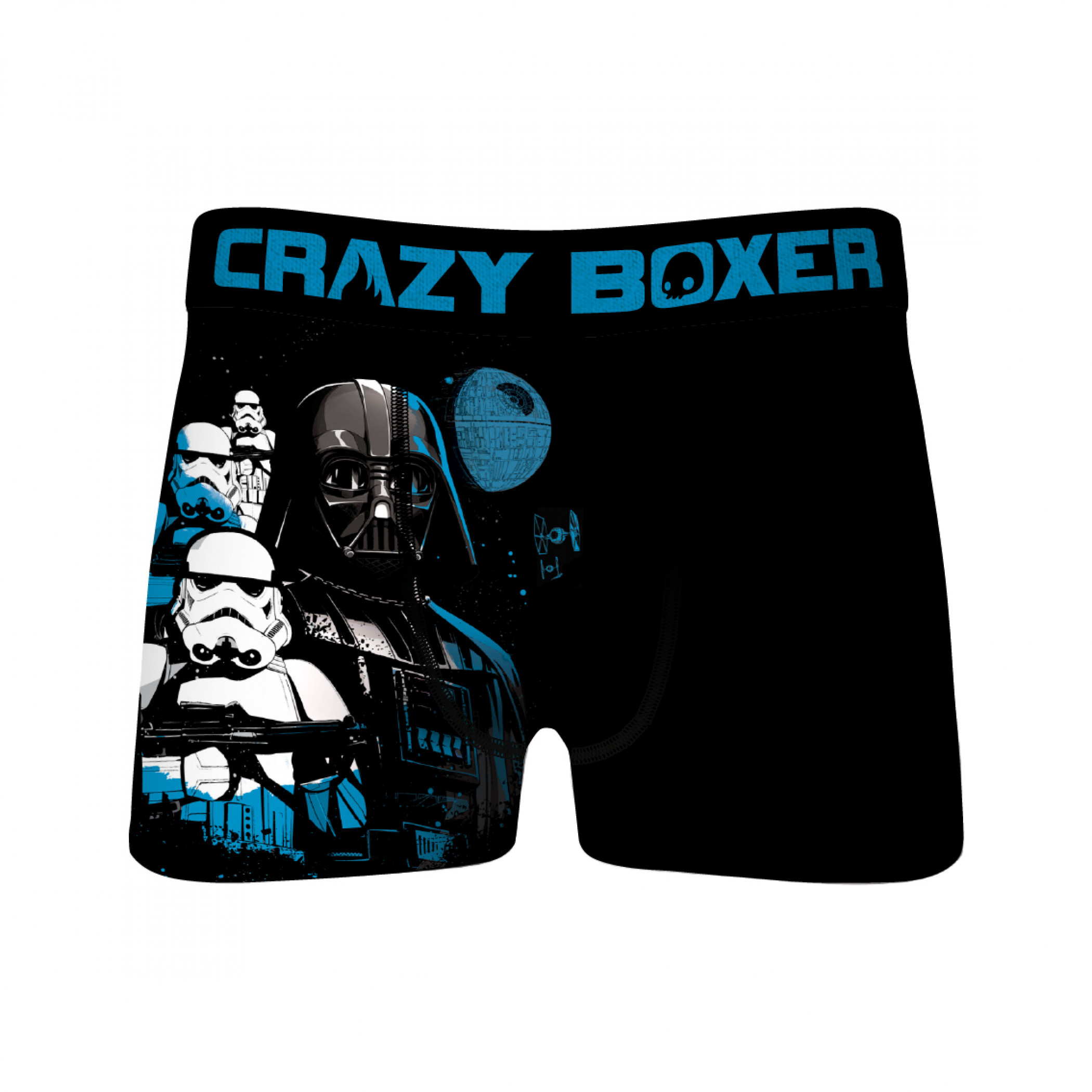 Star Wars Heroes of the Empire Men's Crazy Boxer Briefs, Black