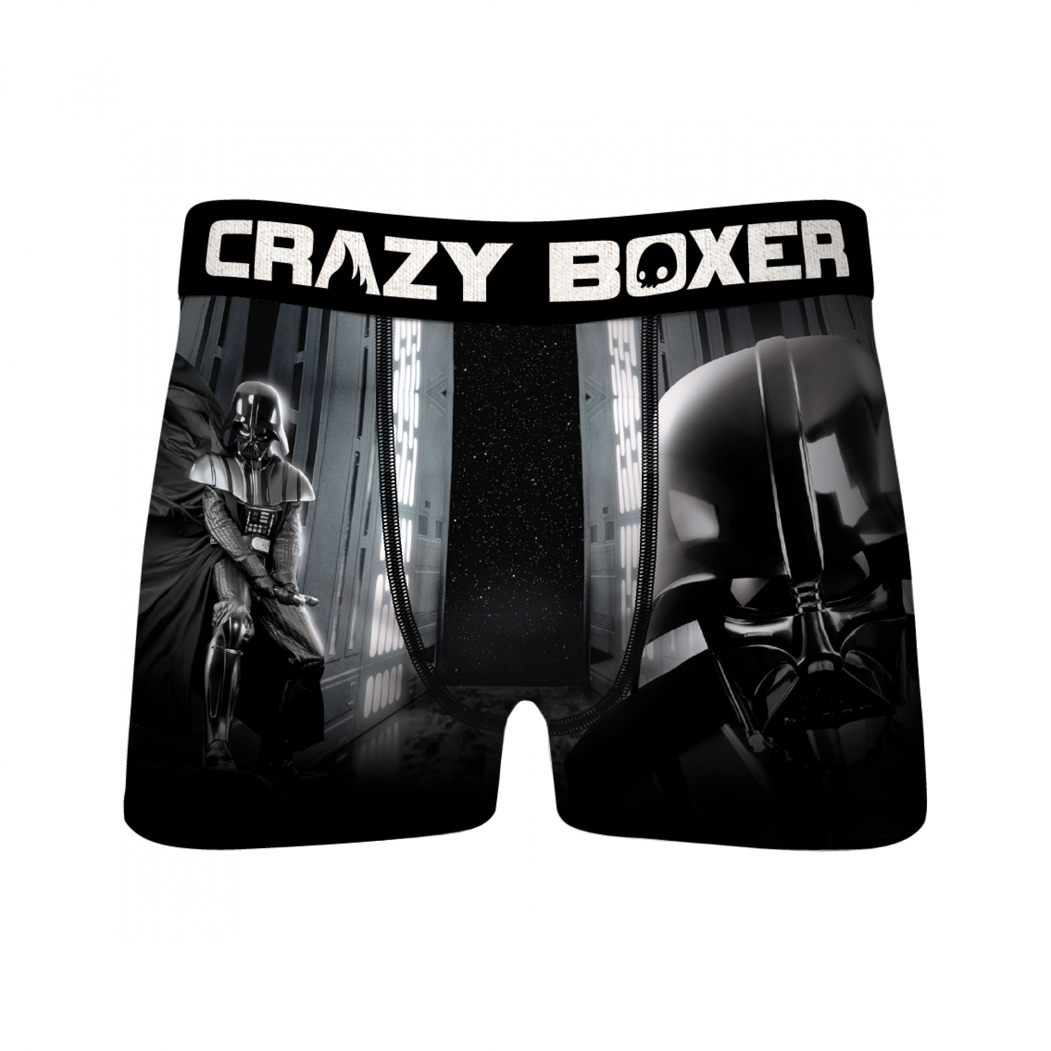 Star Wars Sith Lord Darth Vader Men's Crazy Boxer Briefs, Black