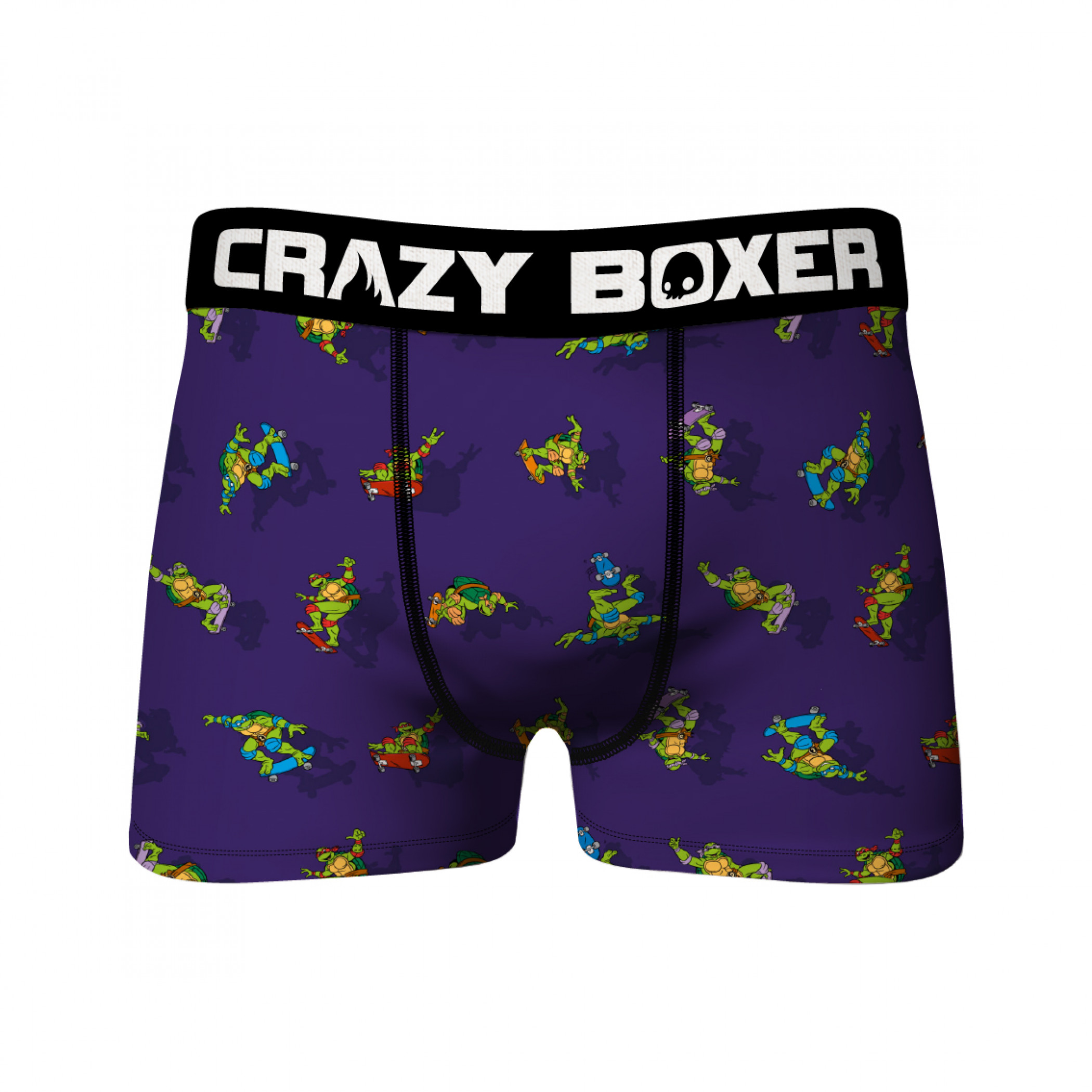 Crazy Boxers Teenage Mutant Ninja Turtles Characters Boxer Briefs, Purple