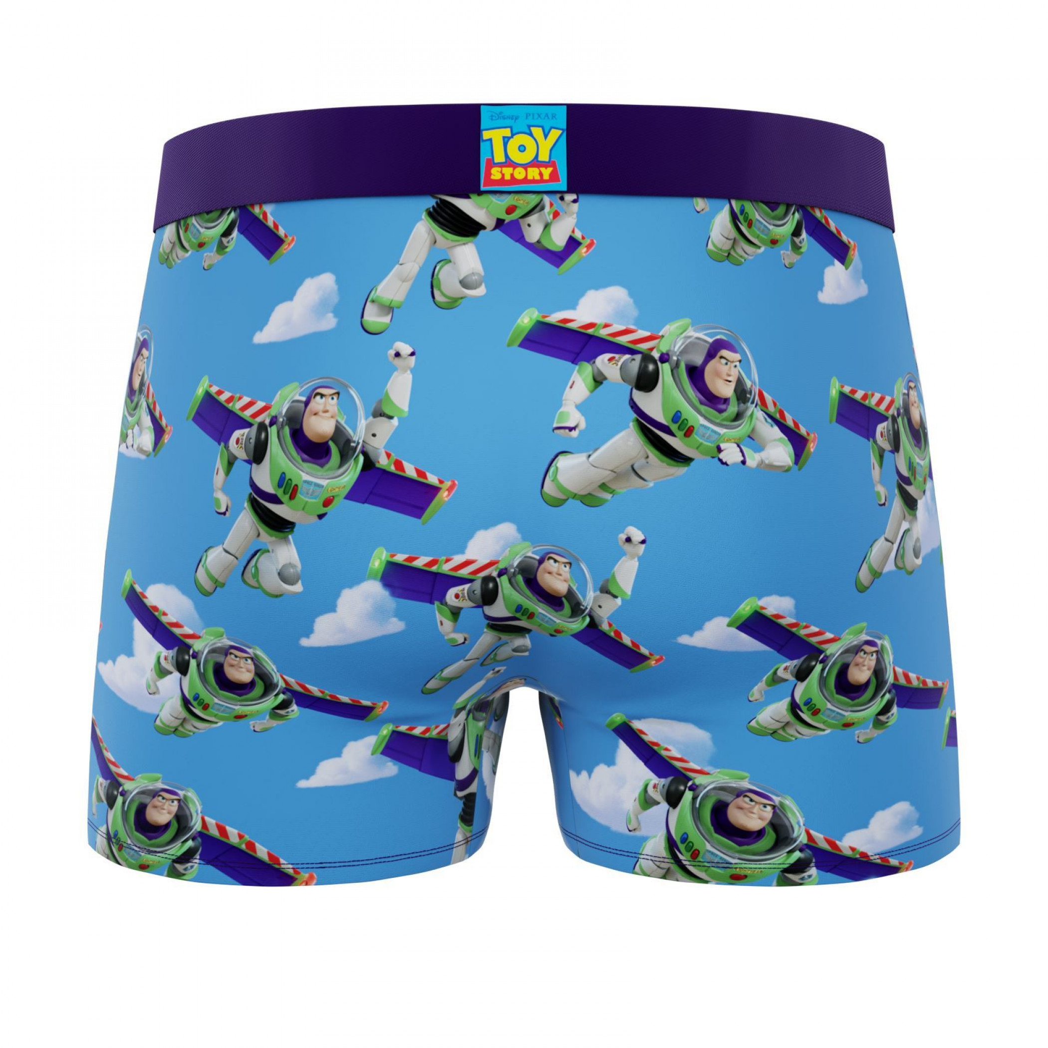 Crazy Boxers Disney Toy Story Buzz Lightyear Men's Boxer Briefs Blue