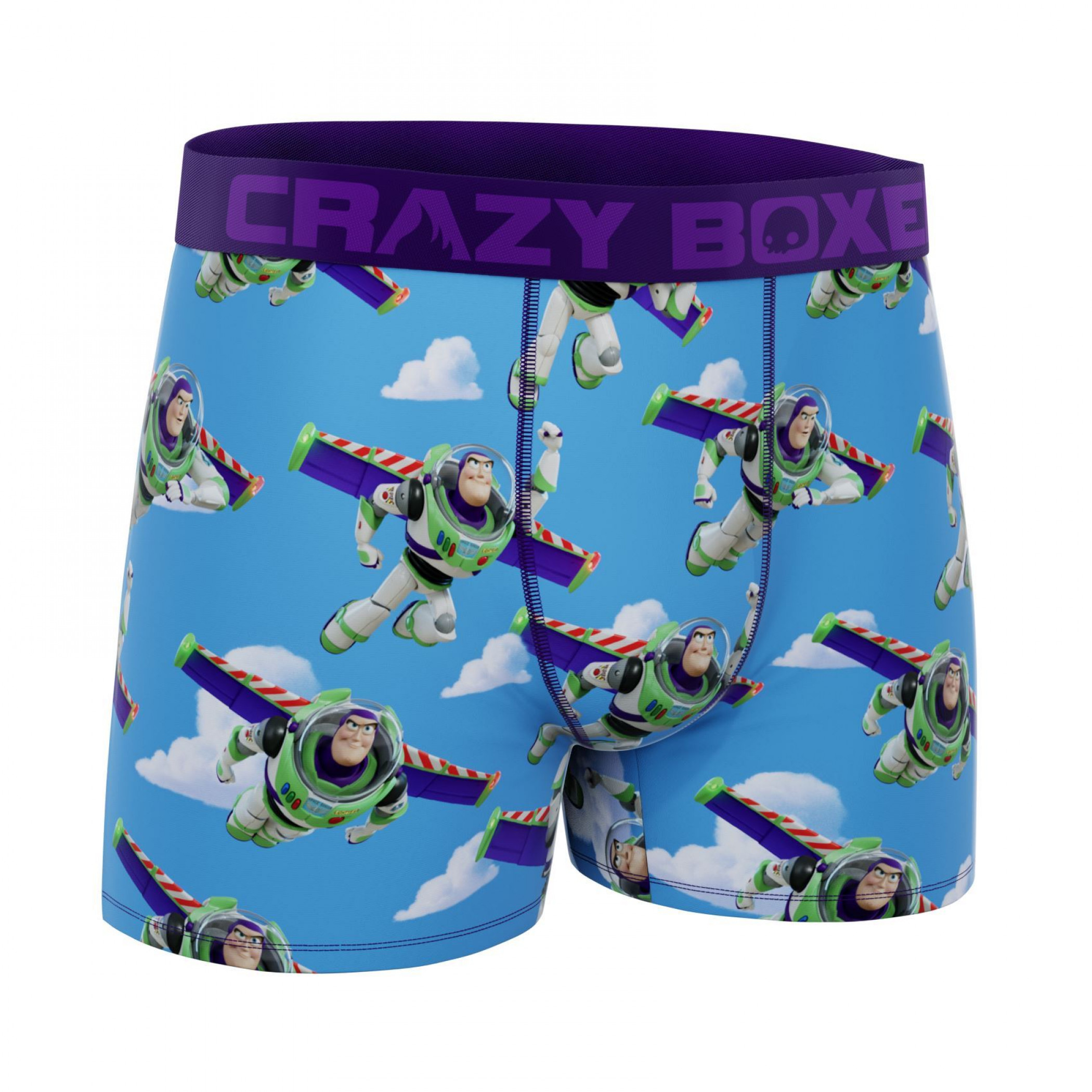 Crazy Boxers Disney Toy Story Buzz Lightyear Men's Boxer Briefs Blue