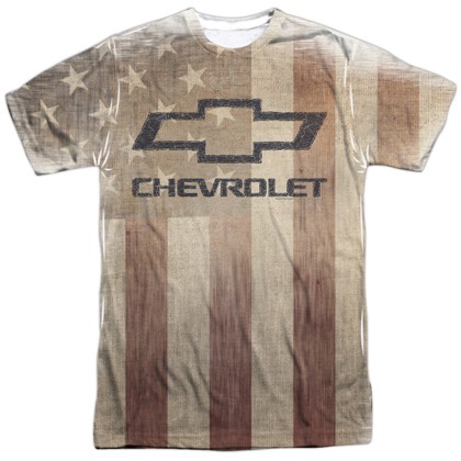 Chevrolet Chevy American Pride Logo Tshirt