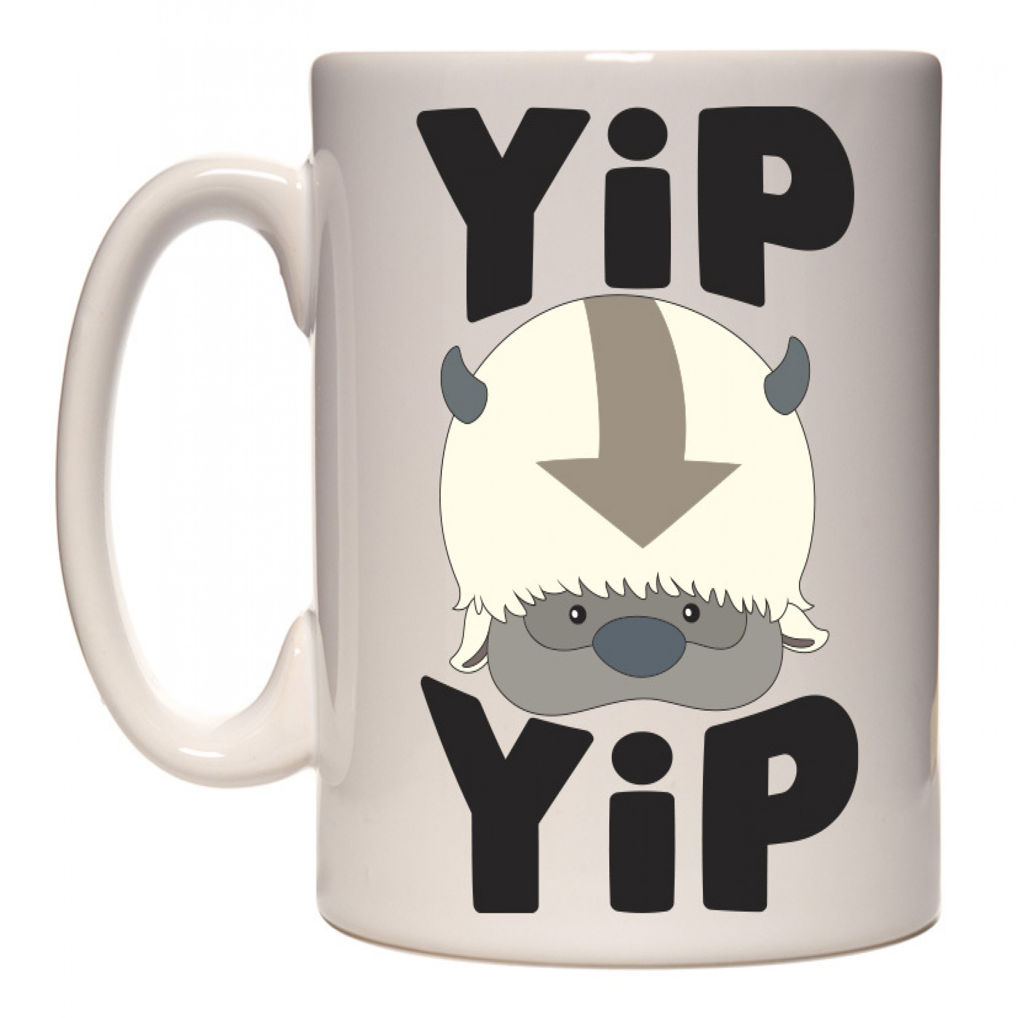 Avatar: The Last Airbender Appa Yip Yip! Coffee Mug, White