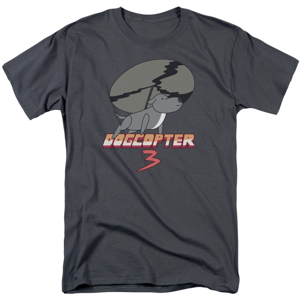 Steven Universe Dogcopter 3 Tshirt, Grey