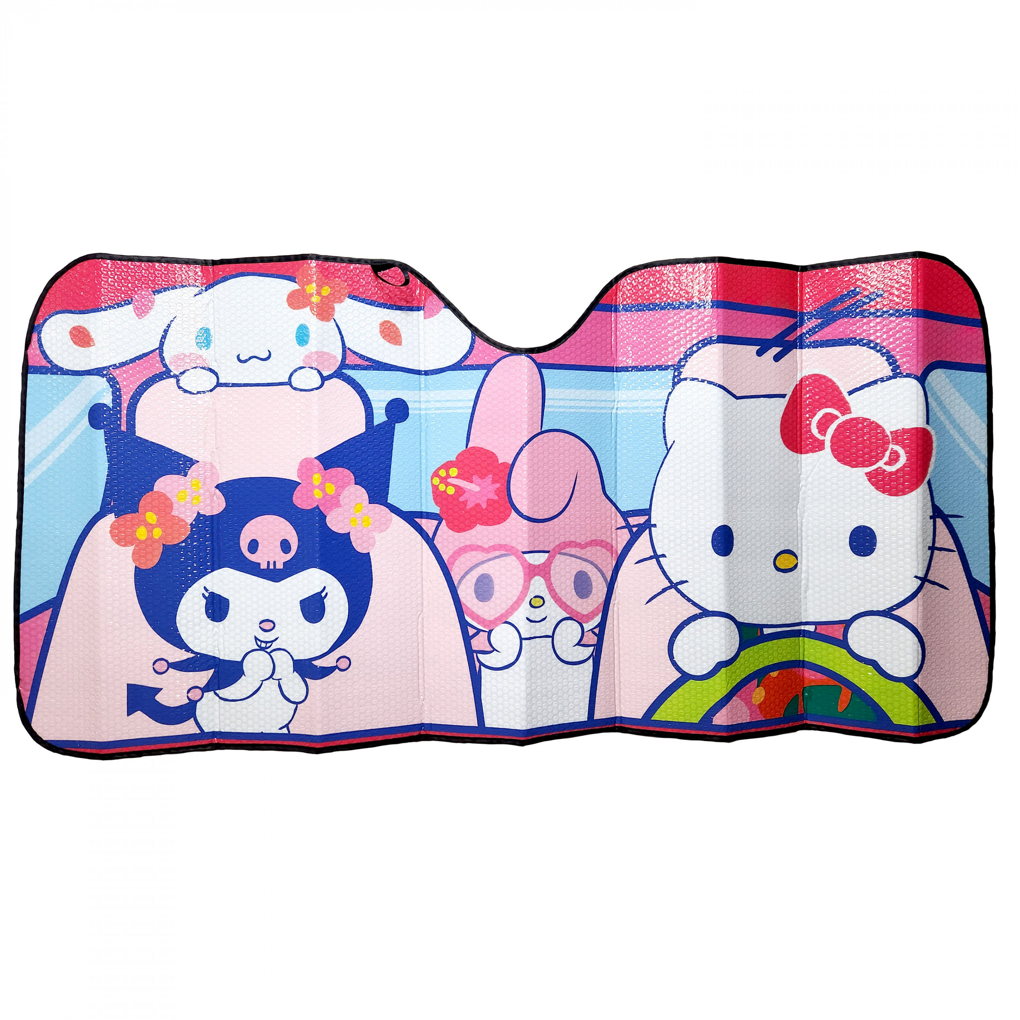 Hello Kitty and Friends Car Sunshade, Multi-Color