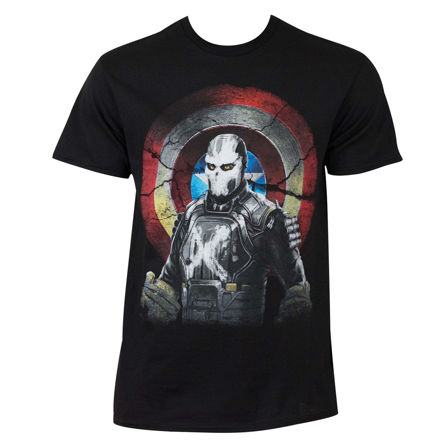 Captain America Civil War Marvel Mercenary Cross Bones Tee Shirt