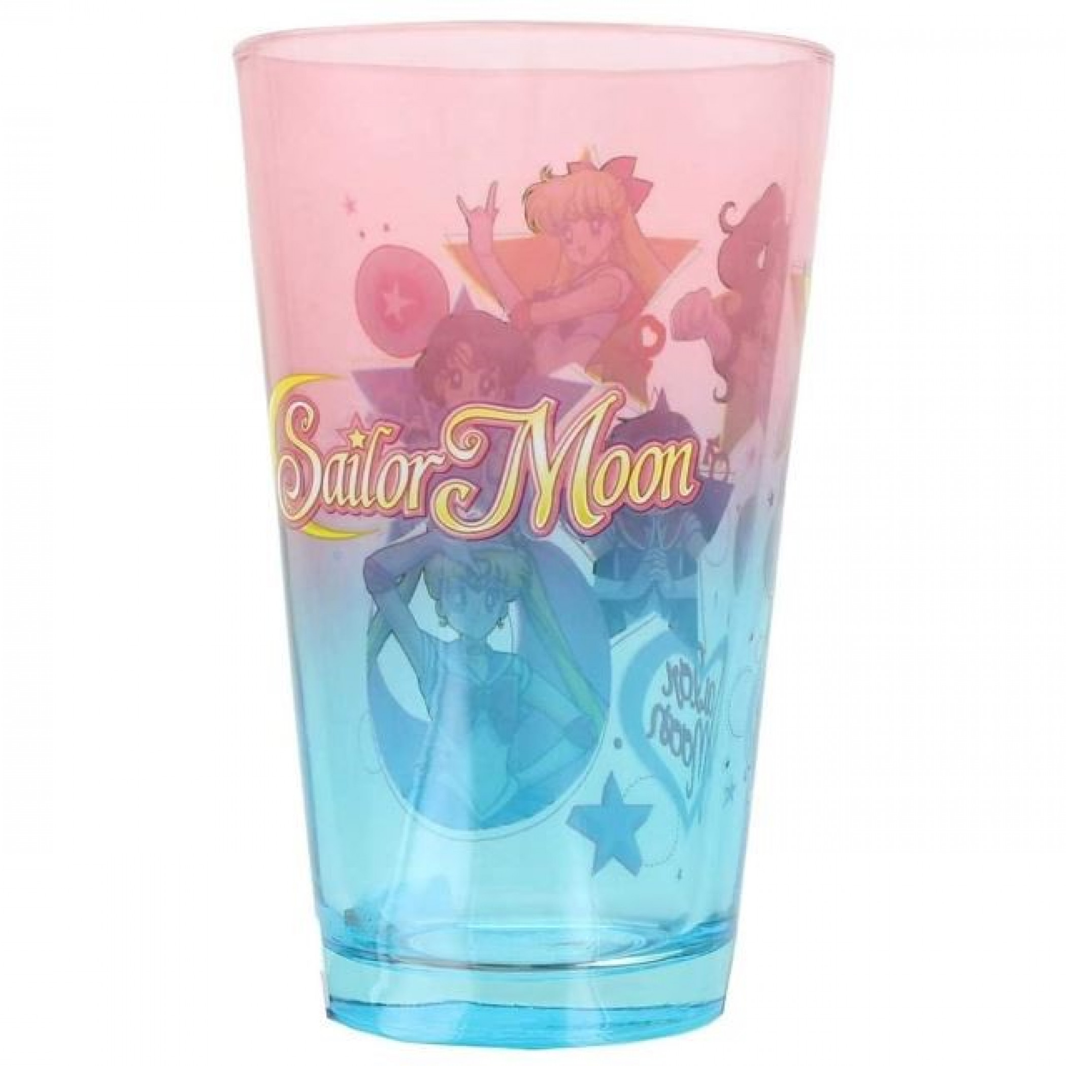 Sailor Moon Colored Pint Glass, Pink