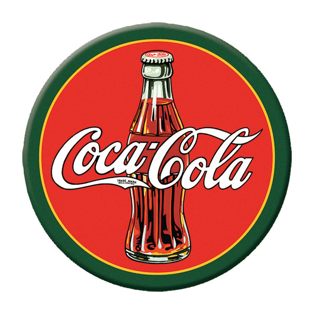 Coca-Cola Round Logo Soft Touch Magnet