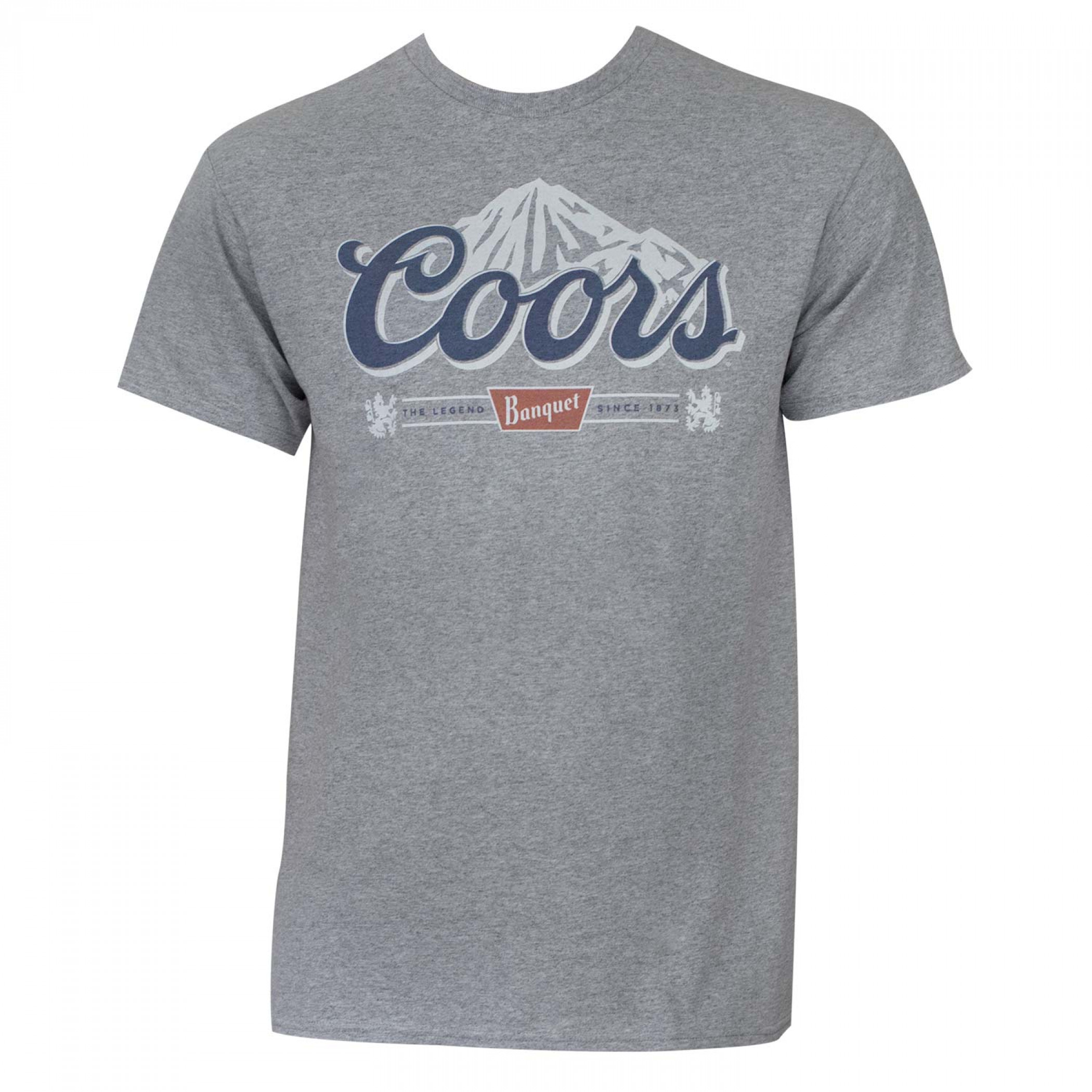 Coors Banquet Grey Mountain Time Tee Shirt | Brew-Shirts.com
