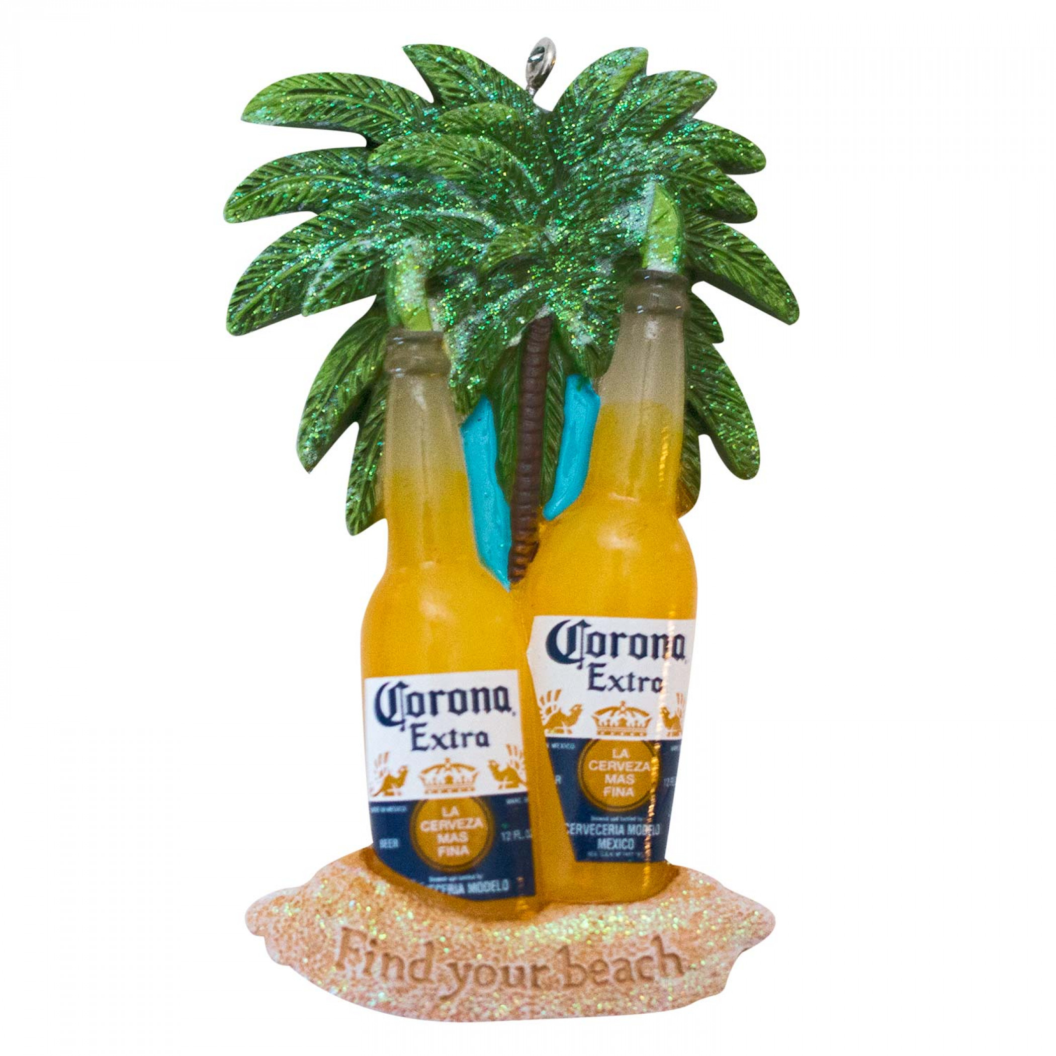 Corona Extra Bottle Beach Ornament