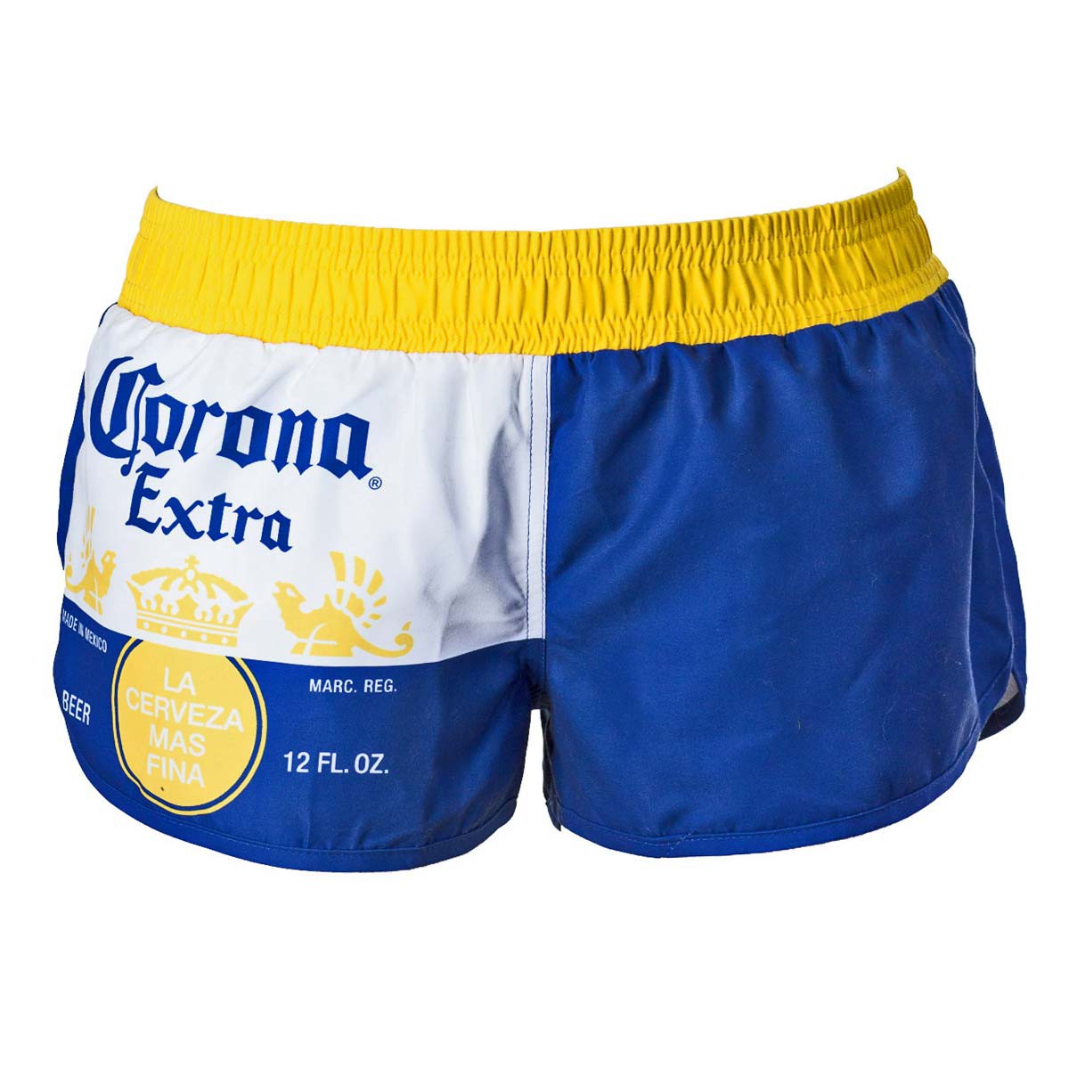 Corona Extra Label Design Women's Blue Board Shorts