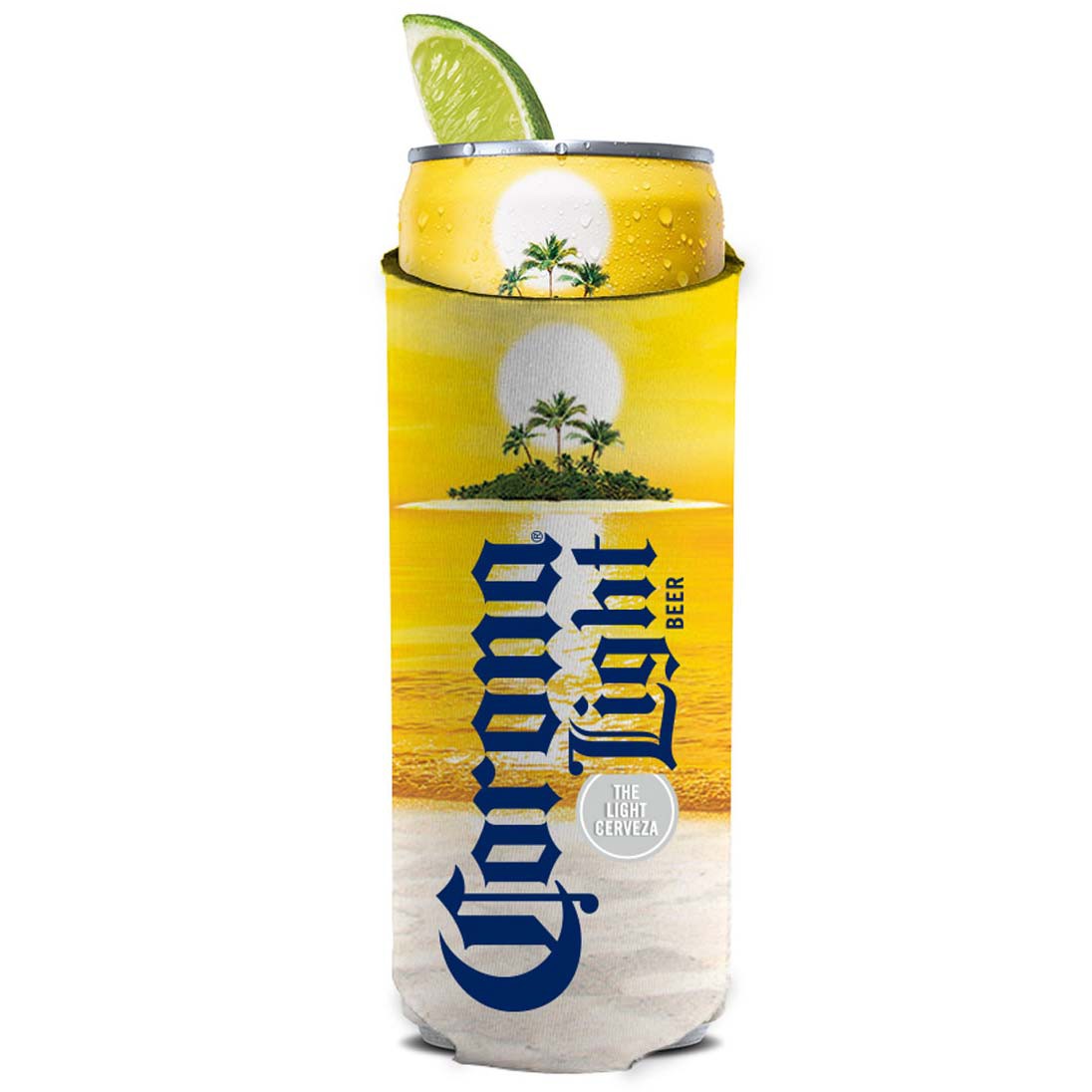 Corona Light 12 Ounce Slim Can Cooler