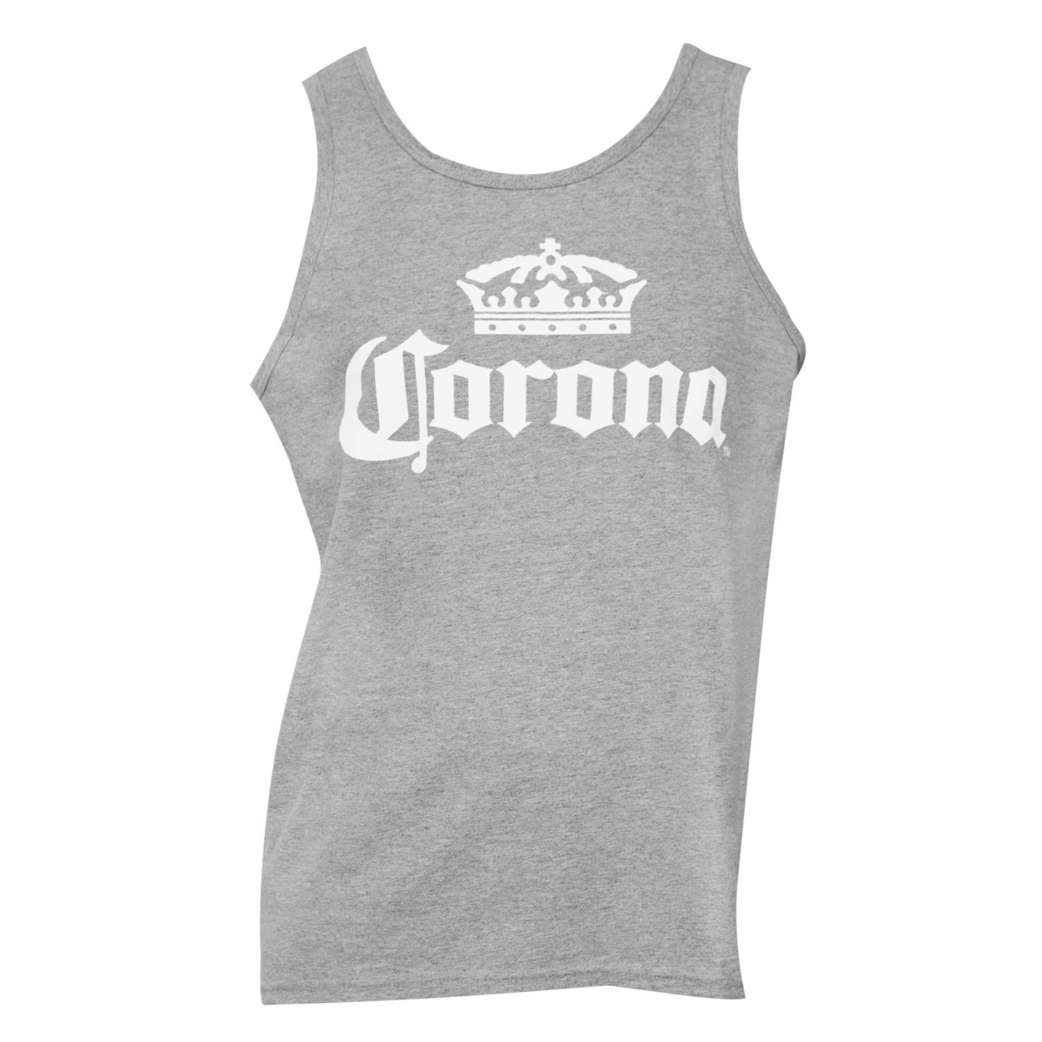 Corona Beer Crown Logo Men's Grey Tank Top