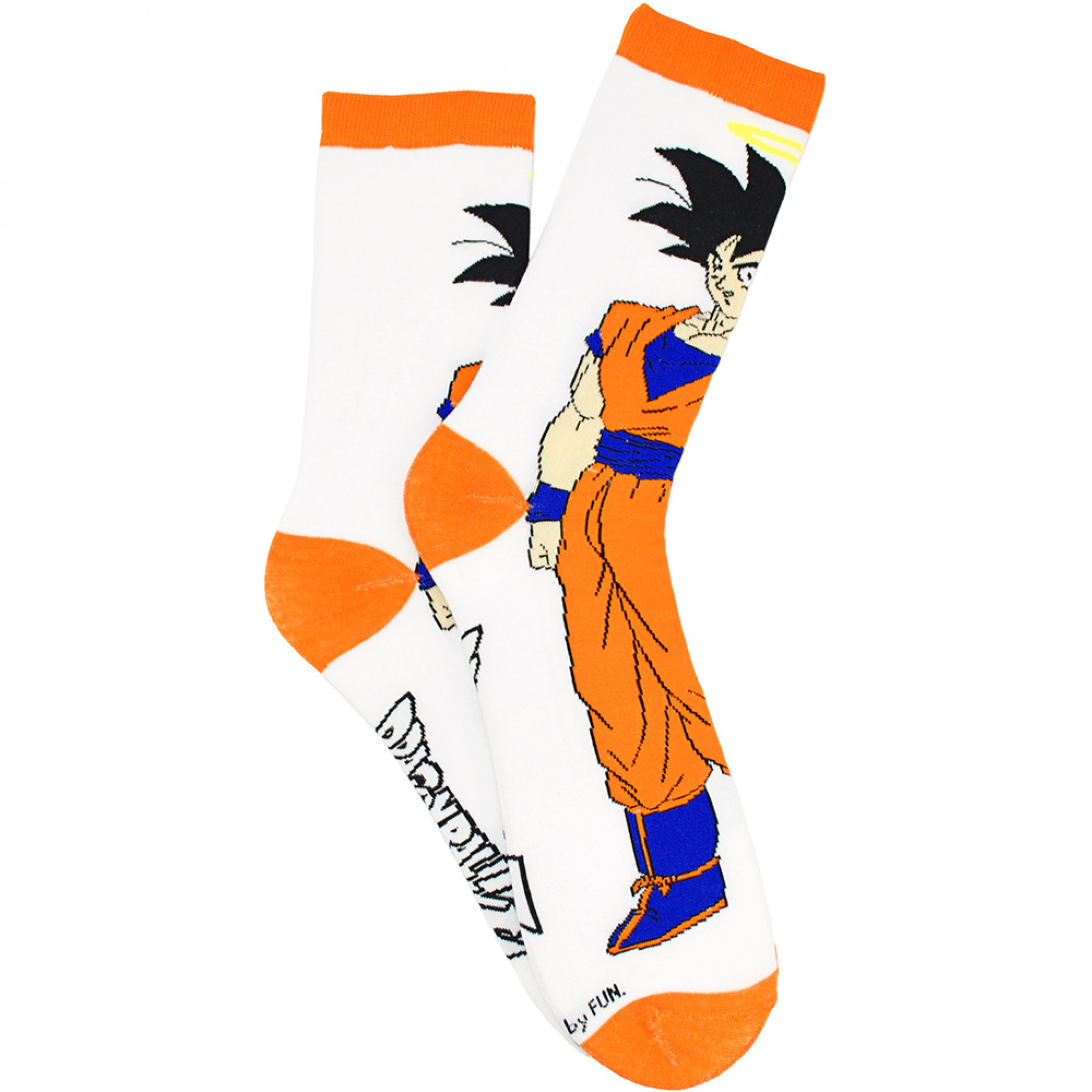 Dragon Ball Z Son Goku Character Crew Sock, Multi-Color