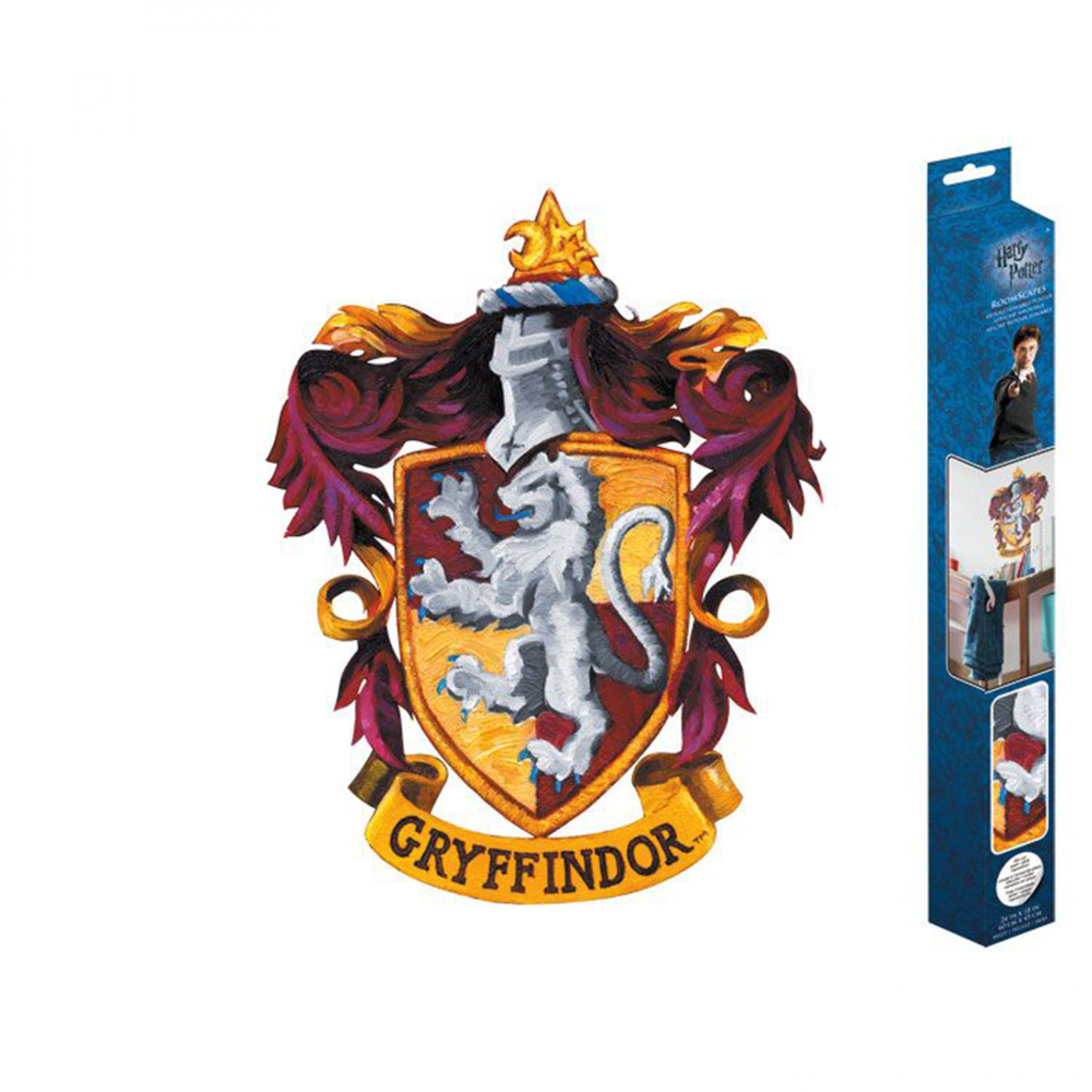 Harry Potter House Gryffindor Crest RoomScapes Wall Decal, Multi-Color
