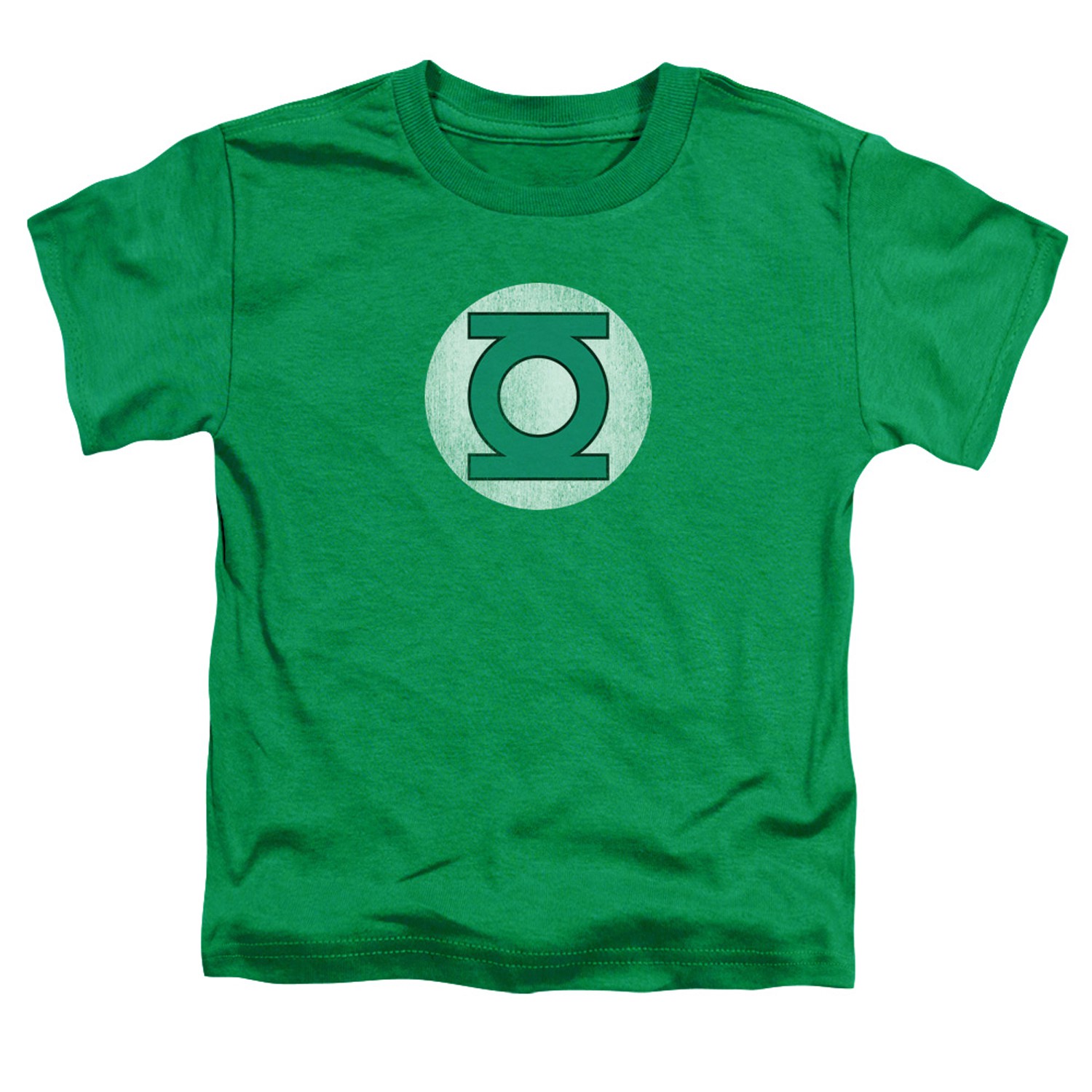 Green Lantern Distressed Logo Toddlers Tshirt, Green