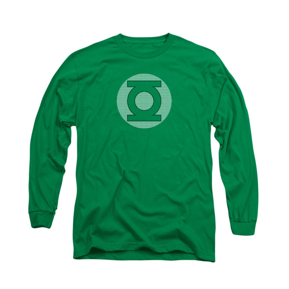 Green Lantern Little Logos Long Sleeve T-Shirt, Green