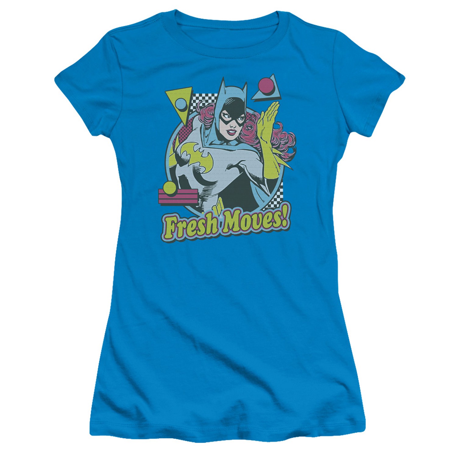 Batgirl Fresh Moves Women's Tshirt, Blue