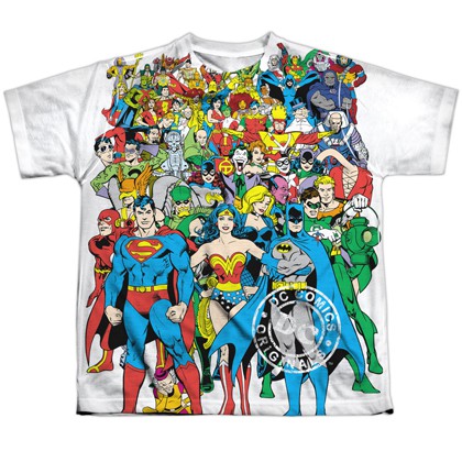DC Comics Universe Youth Tshirt, White