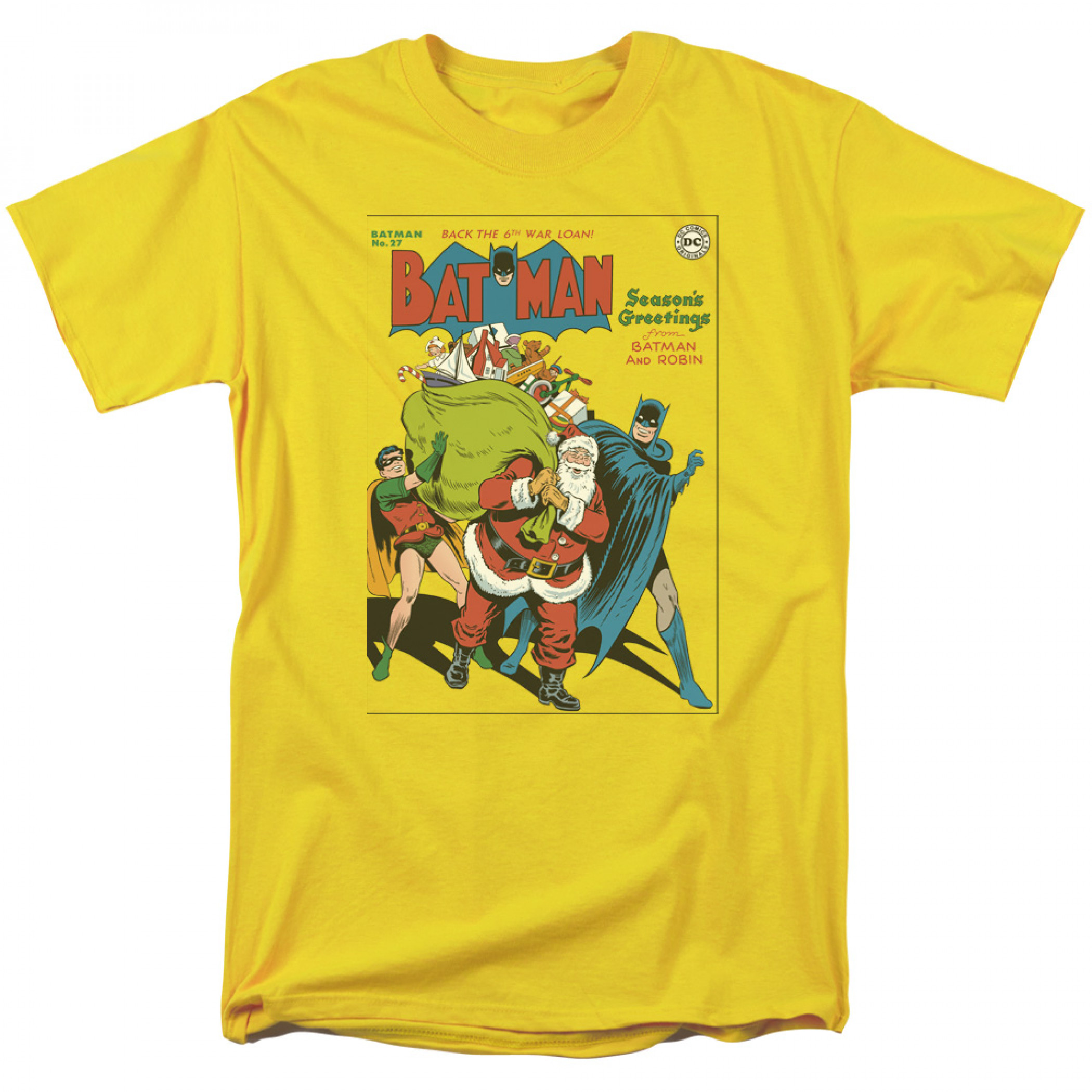 Batman #27 Comic Cover T-Shirt, Yellow