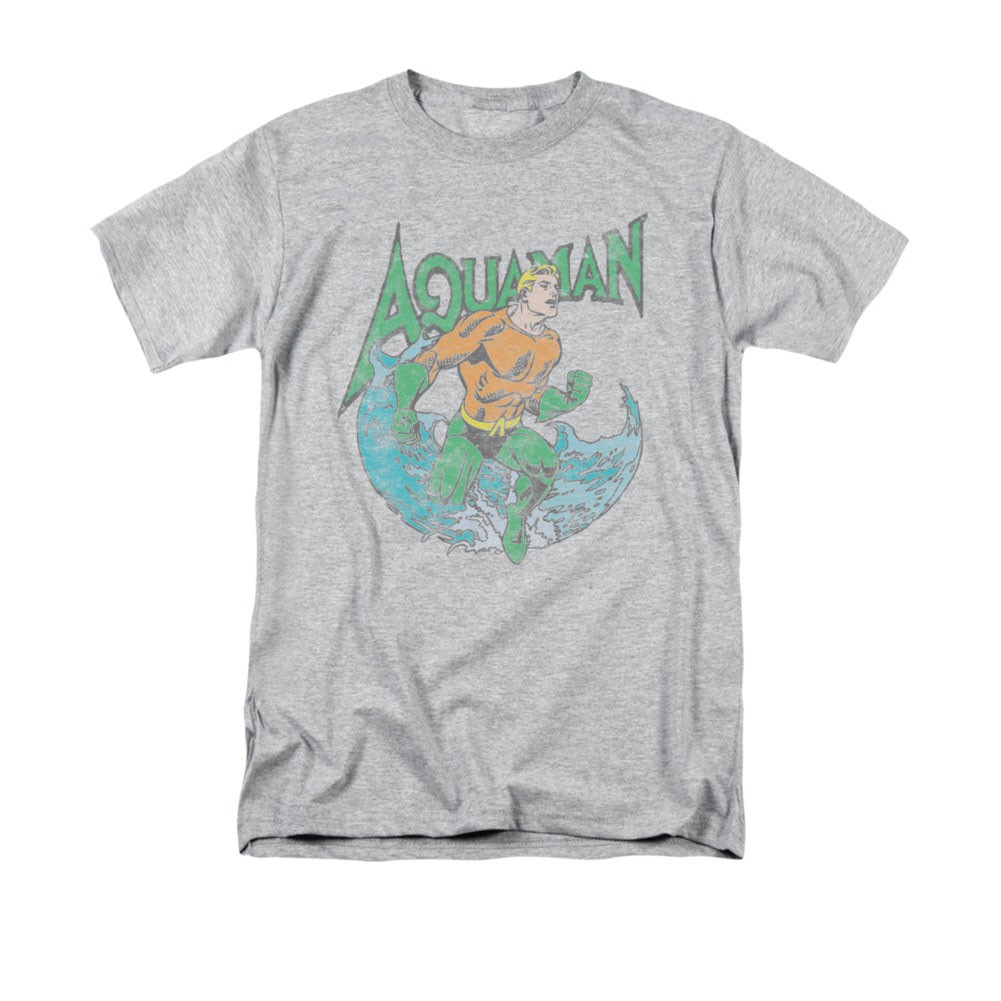 Aquaman Marco Gray Tee Shirt, Grey