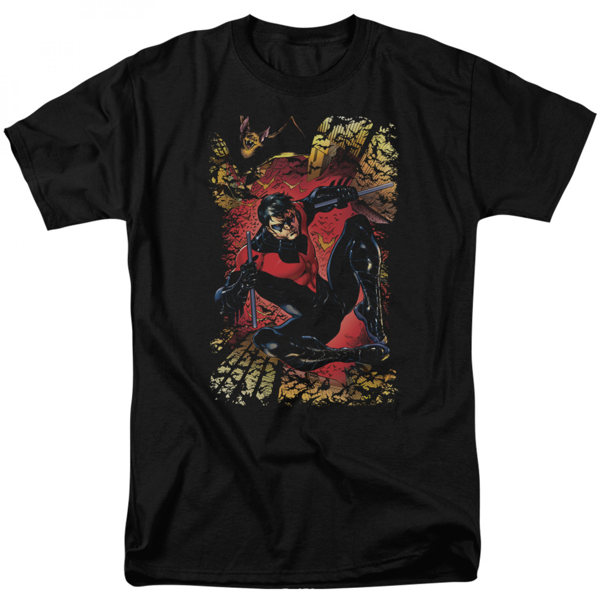 Nightwing New 52 #1 T-Shirt, Black