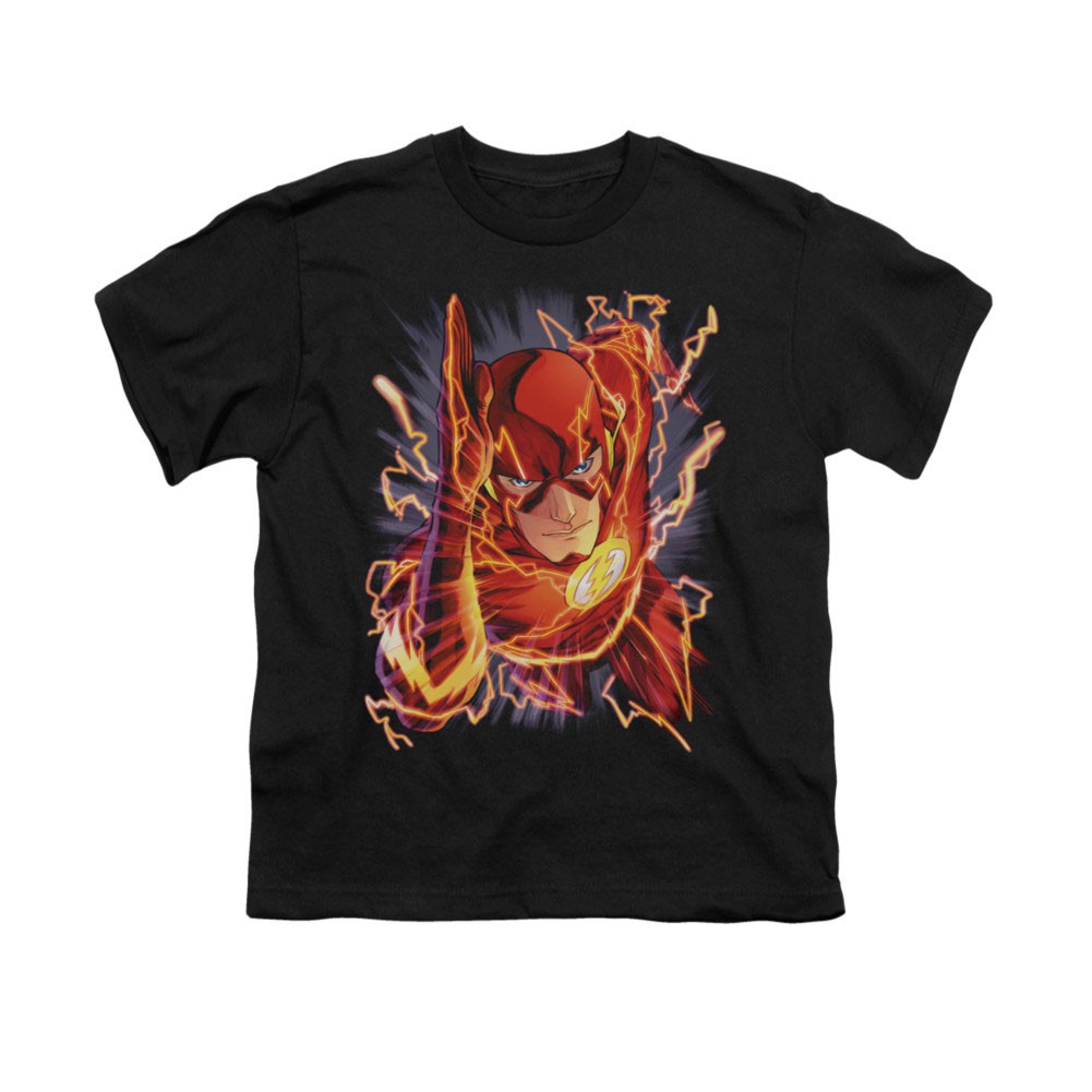 The Flash #1 Black Youth Unisex T-Shirt, Black