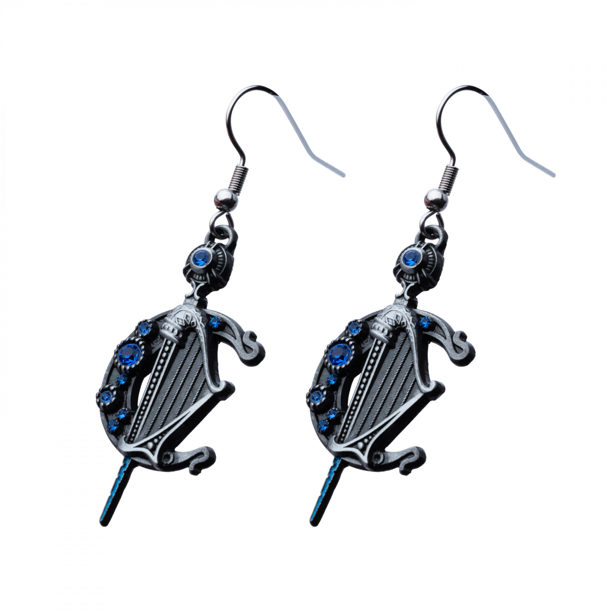 Dungeons & Dragons Harper's Guild 3D Earrings, Black