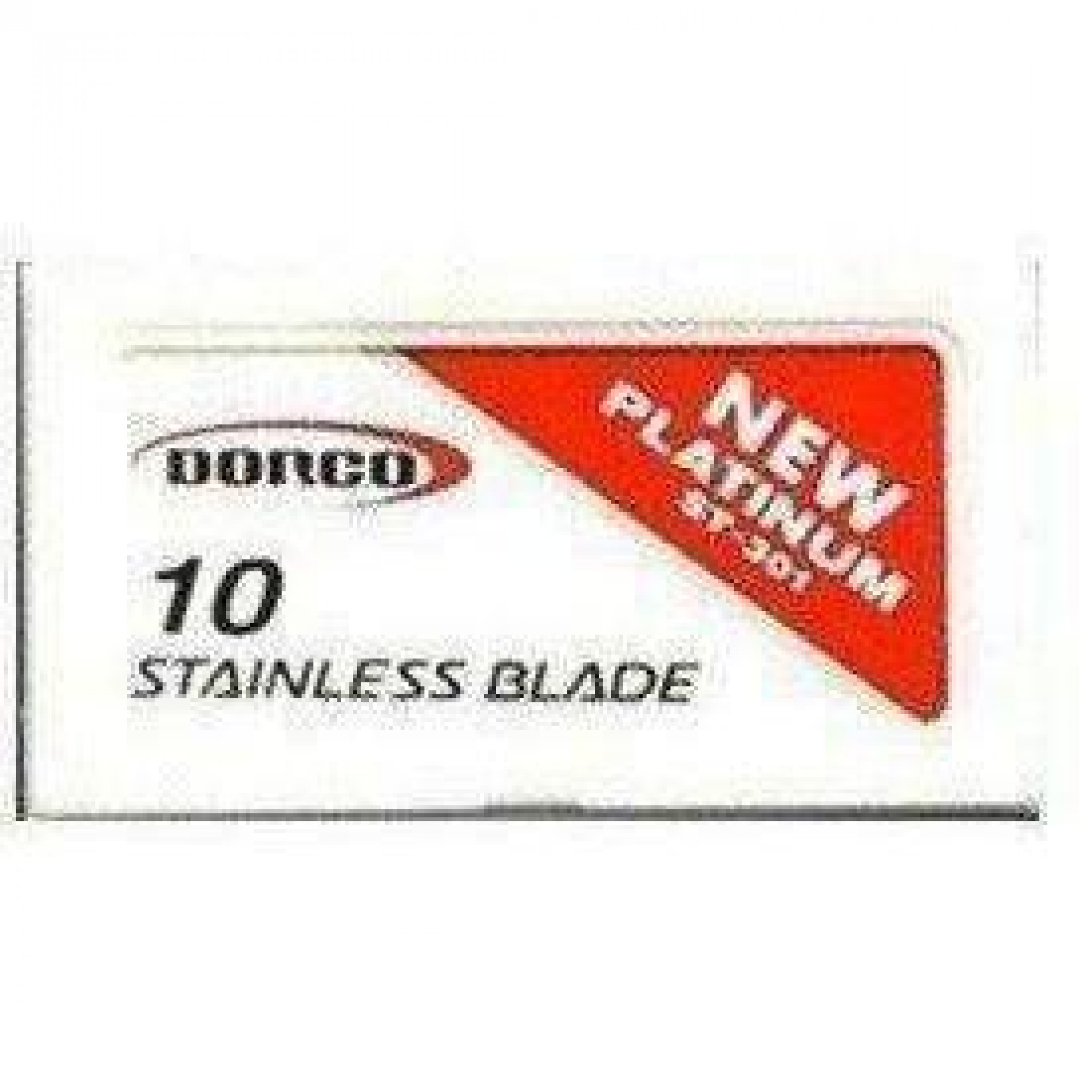 DORCO ST-301 Double Edge Razor Blades (red)