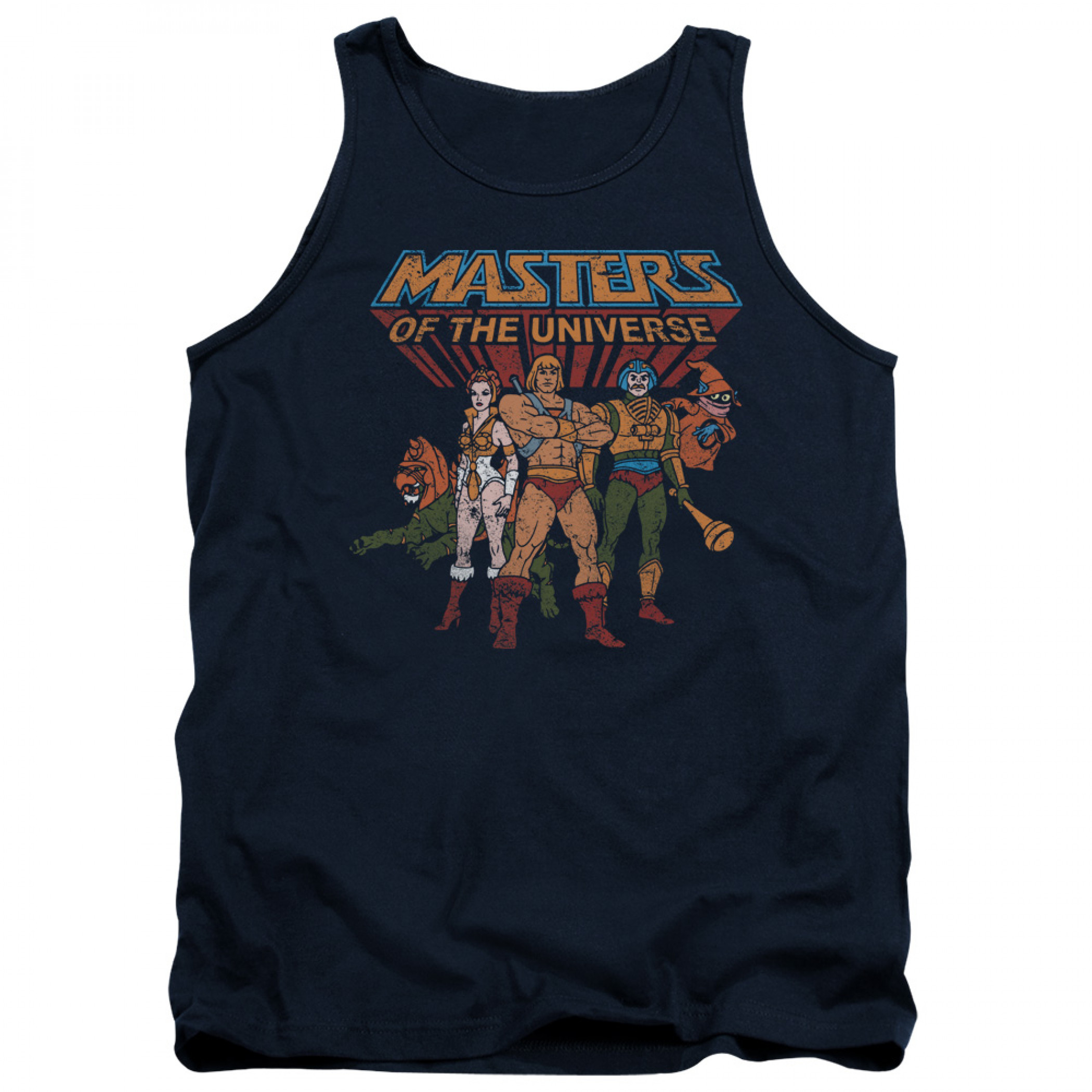 He-Man Master of The Universe Group Tank Top, Blue