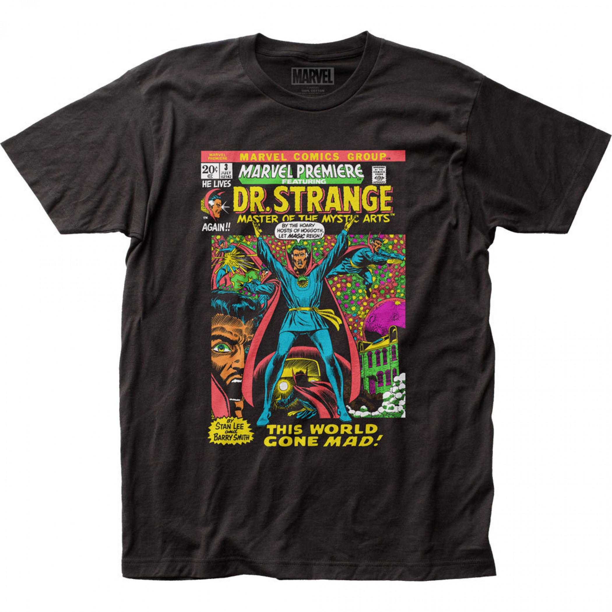 Dr. Strange Let Magic Reign T-Shirt, Black