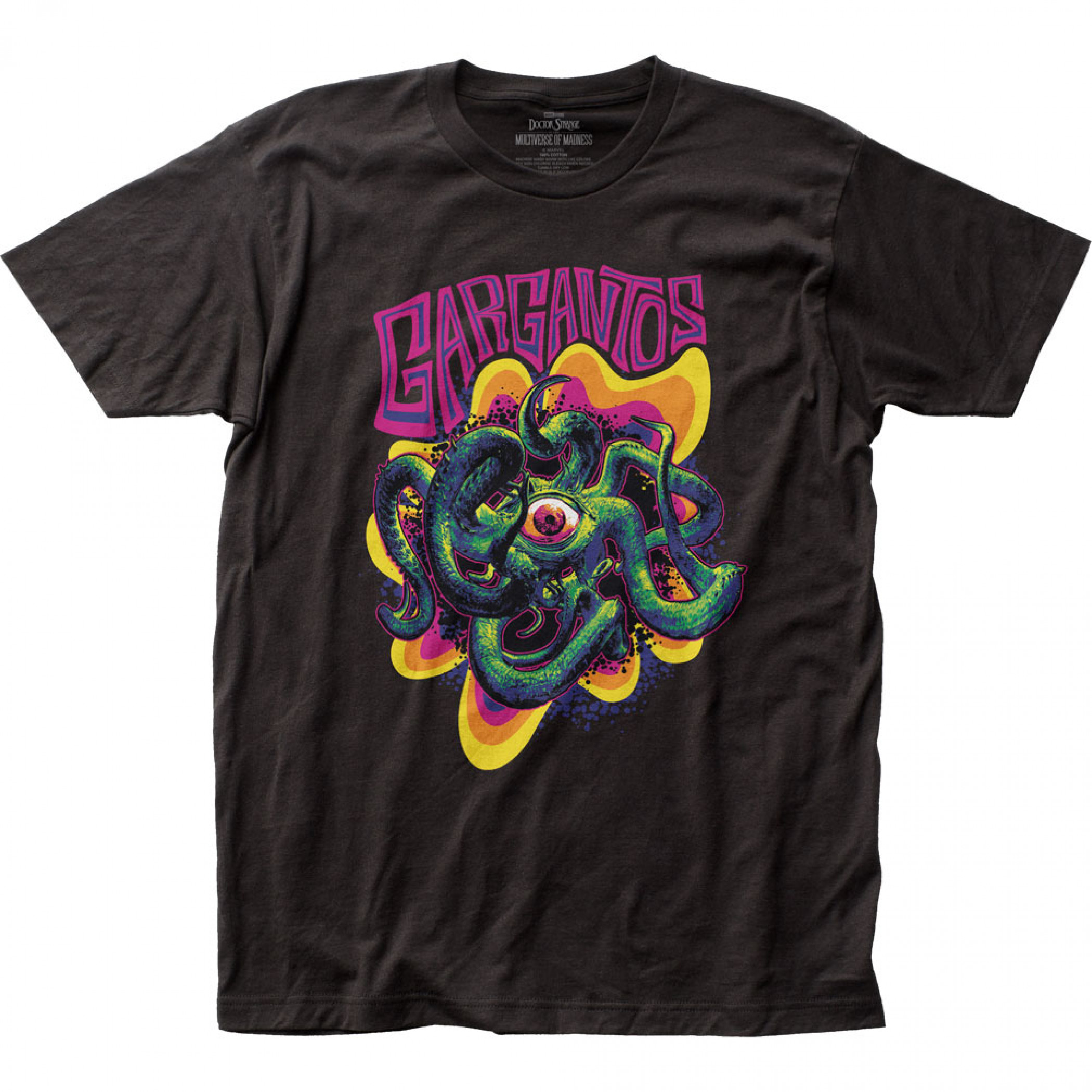 Doctor Strange Psychedelic Gargantos T-Shirt, Black