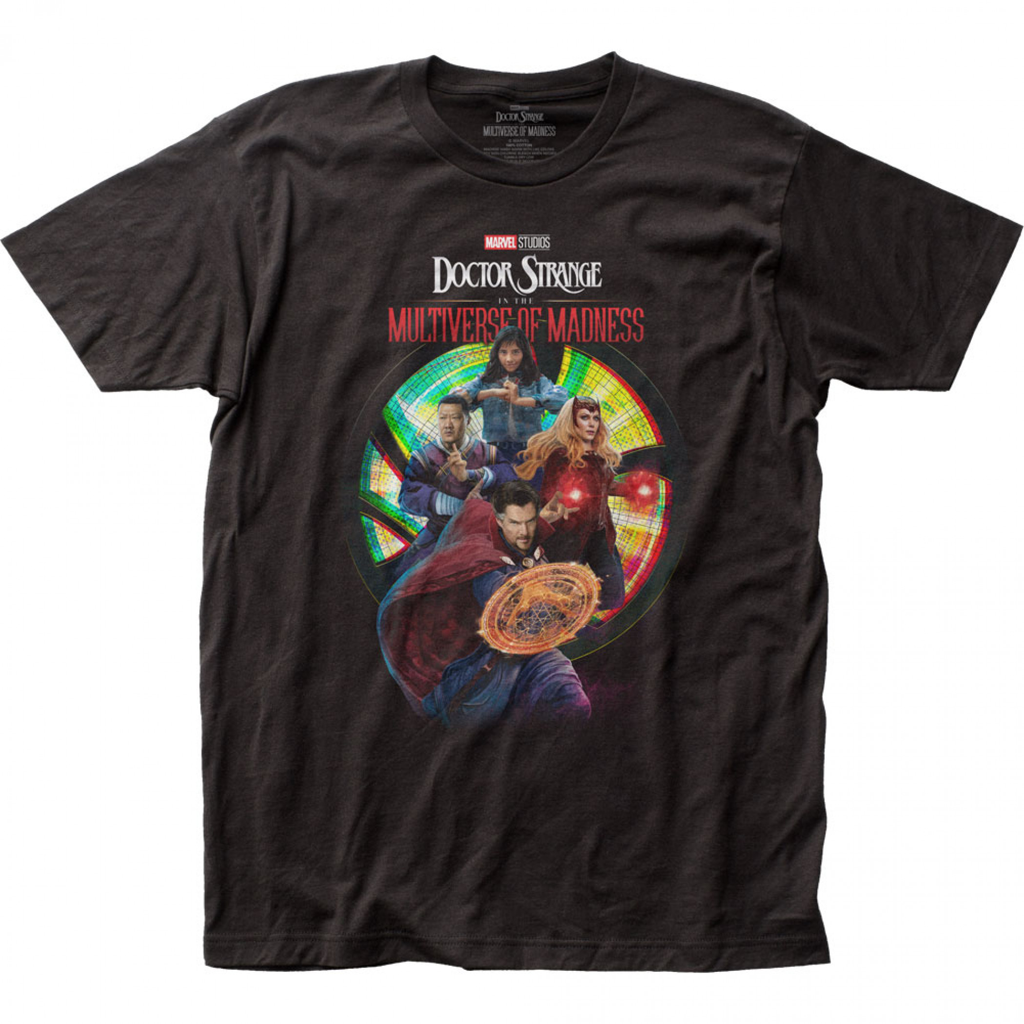 Doctor Strange In the Multiverse of Madness Hero Group T-Shirt, Black