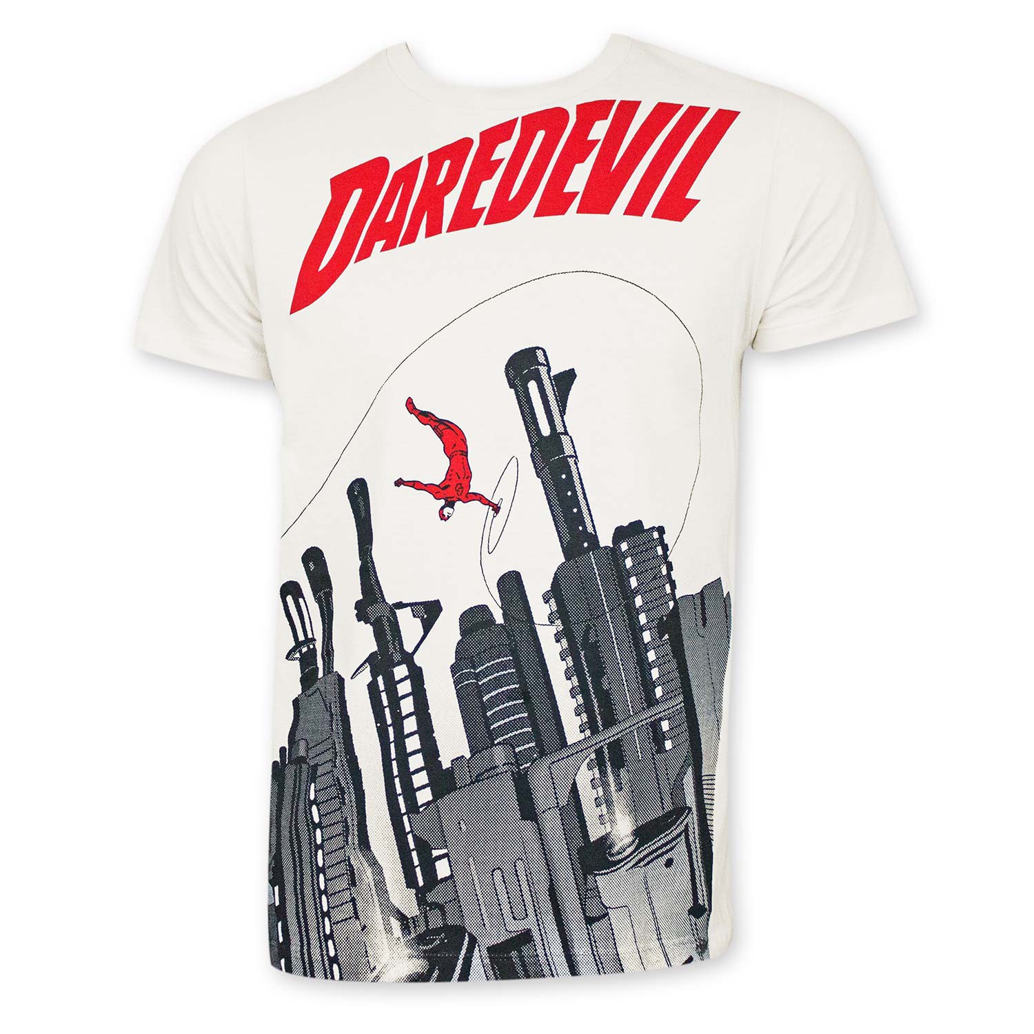 Daredevil Gun City Off White T-Shirt, White