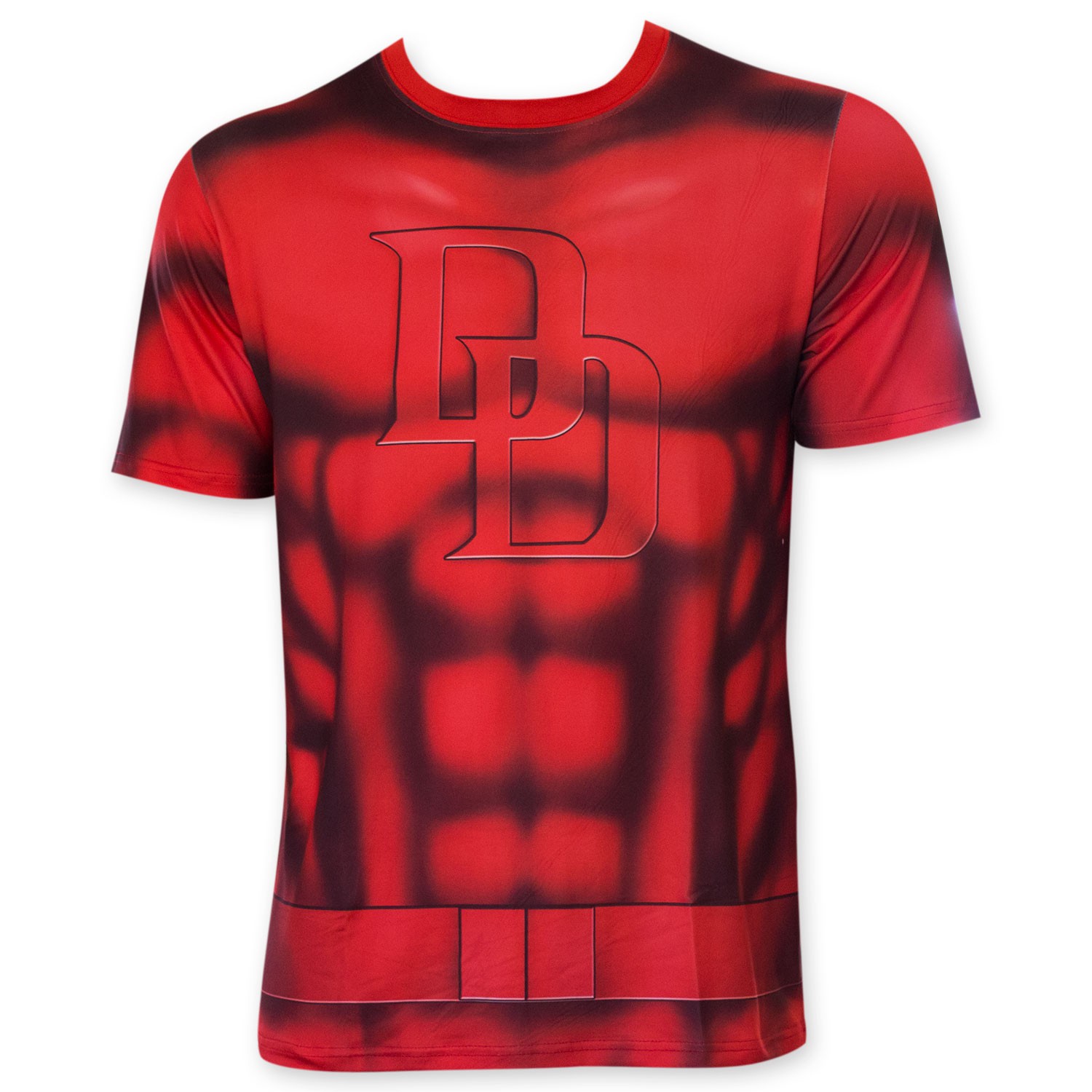 Daredevil Sublimated Costume Tee Shirt, Red
