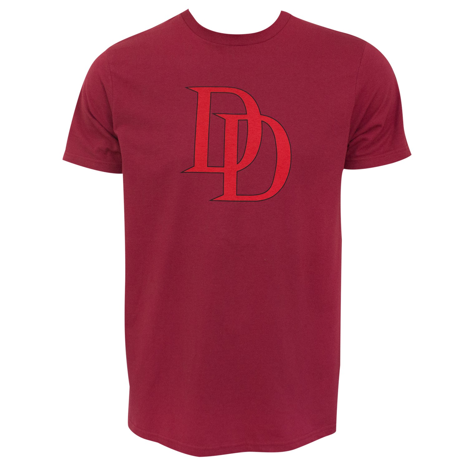 Daredevil Logo Red Tee Shirt, Red