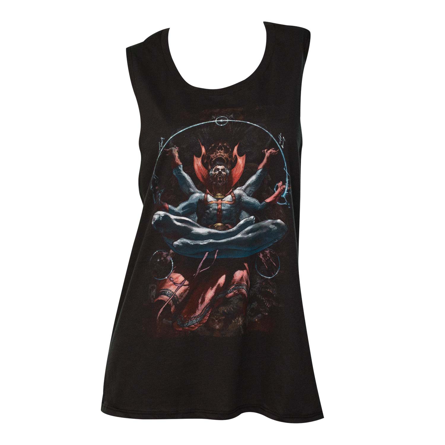 Dr. Strange Levitation Women's Muscle Tank Top, Black