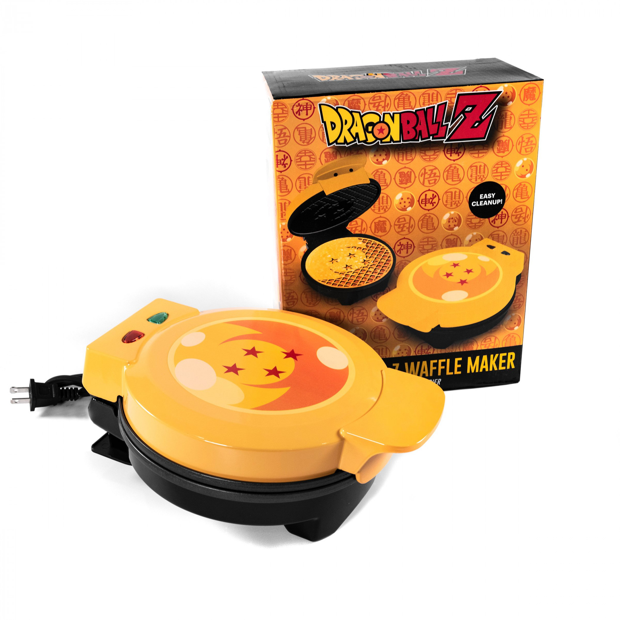 Dragon Ball Z Dragon Ball Waffle Maker, Orange