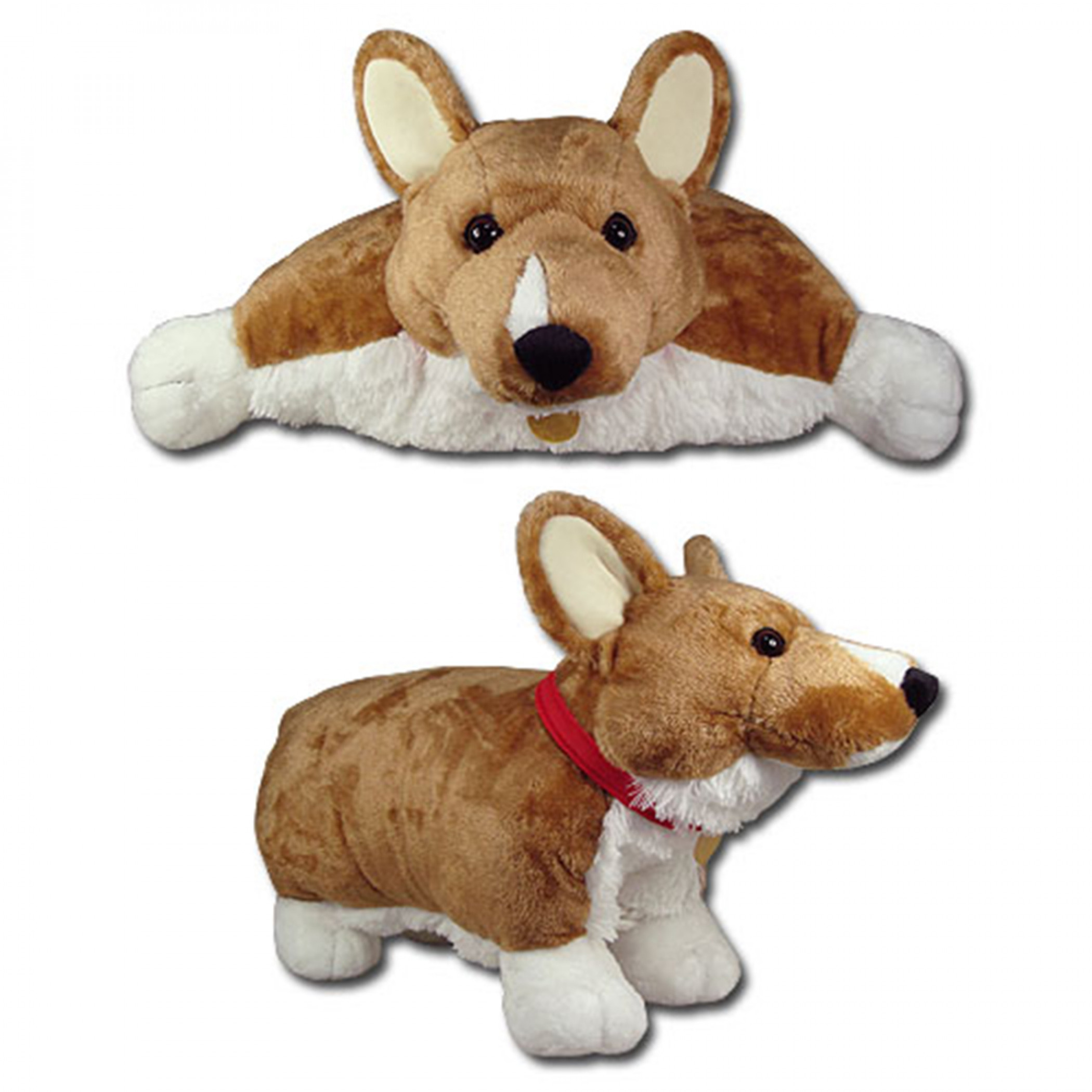 Cowboy Bebop Ein Data Dog Transforming Pillow Plush, Multi-Color