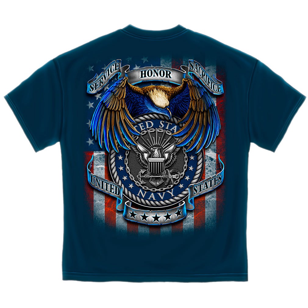 Navy Heroes T-Shirt - Blue