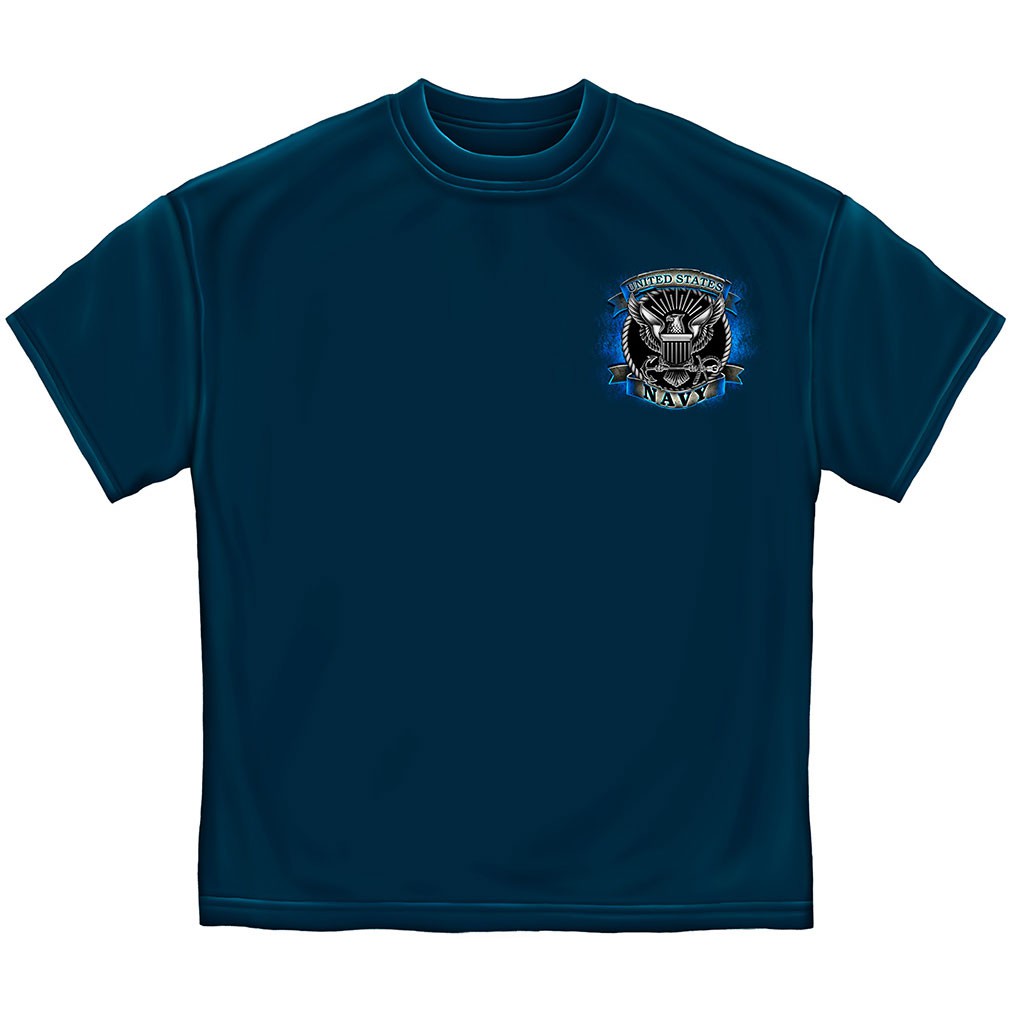 Navy Heroes T-Shirt - Blue - image 2