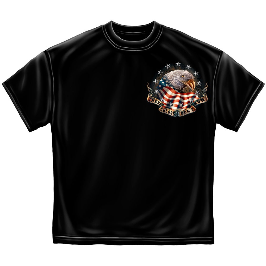 These Colors Don't Run Men's Black T-Shirt - image 2