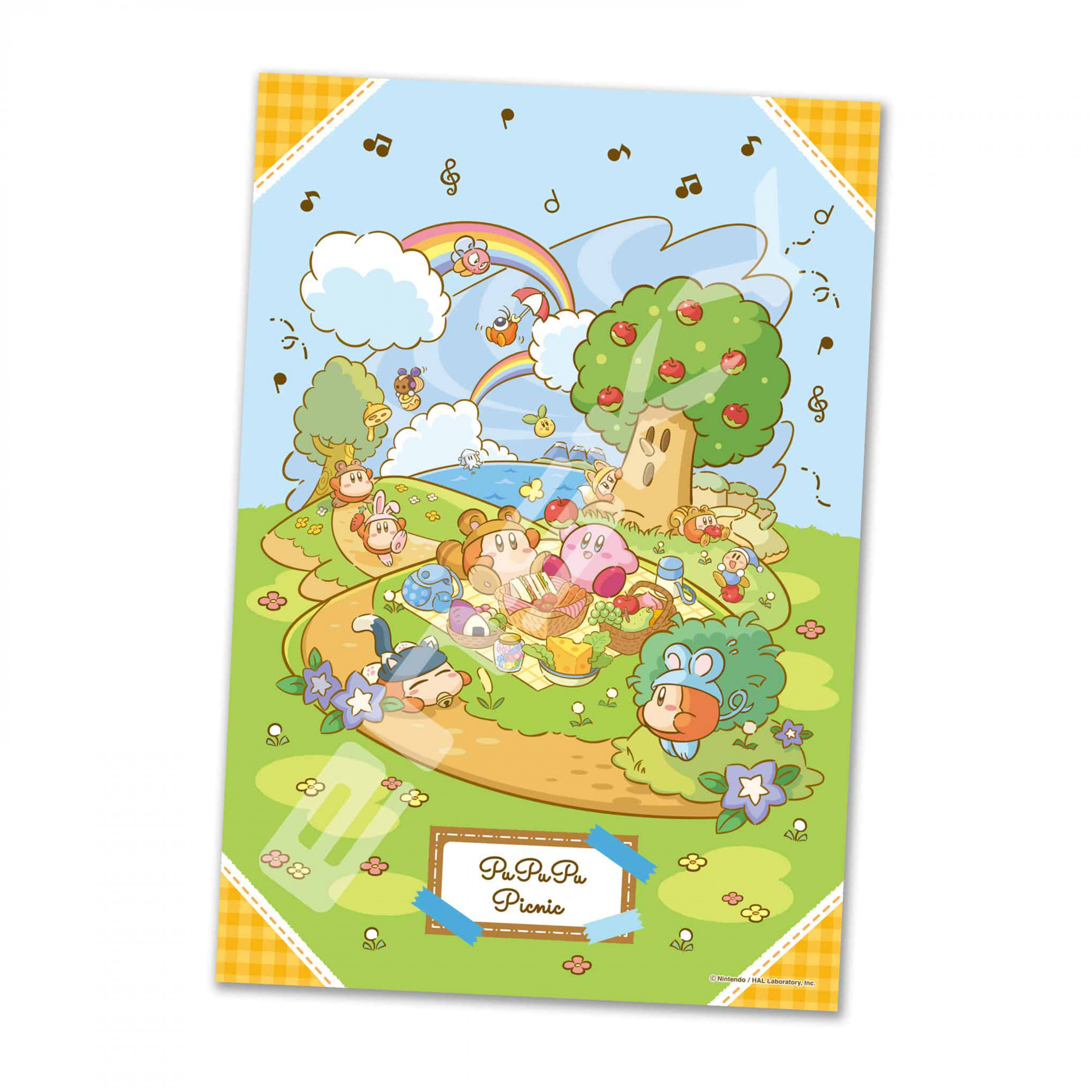 Kirby Pupupu Picnic 300 Piece Puzzle, Multi-Color