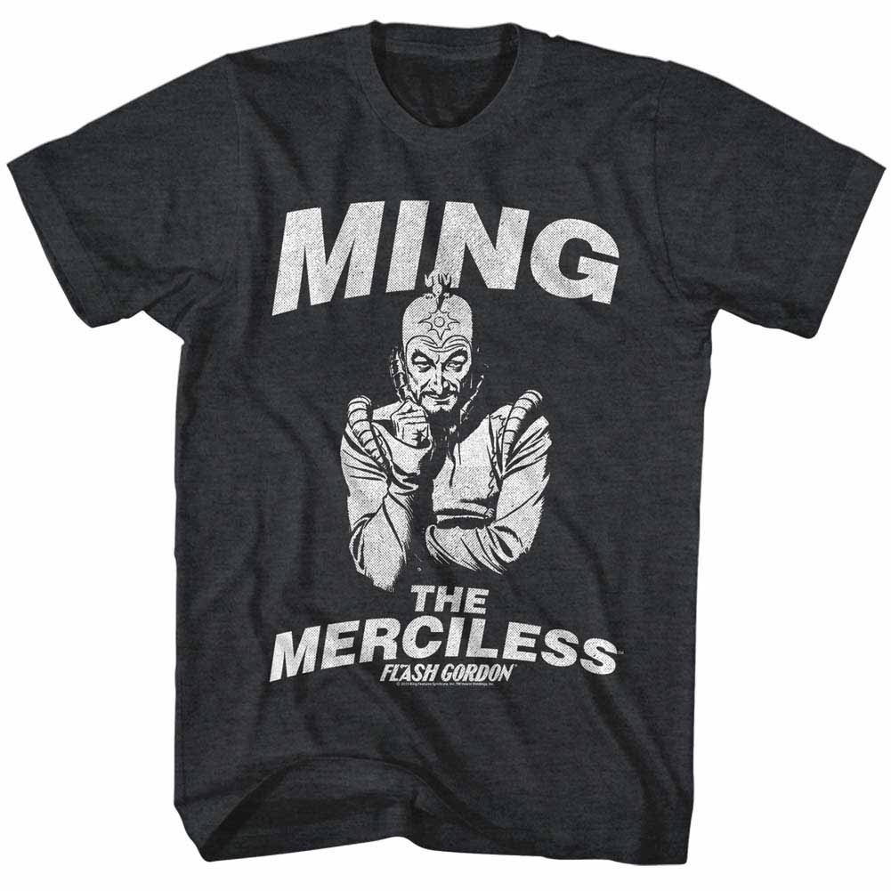 Flash Gordon Merciless Mens Black T-Shirt
