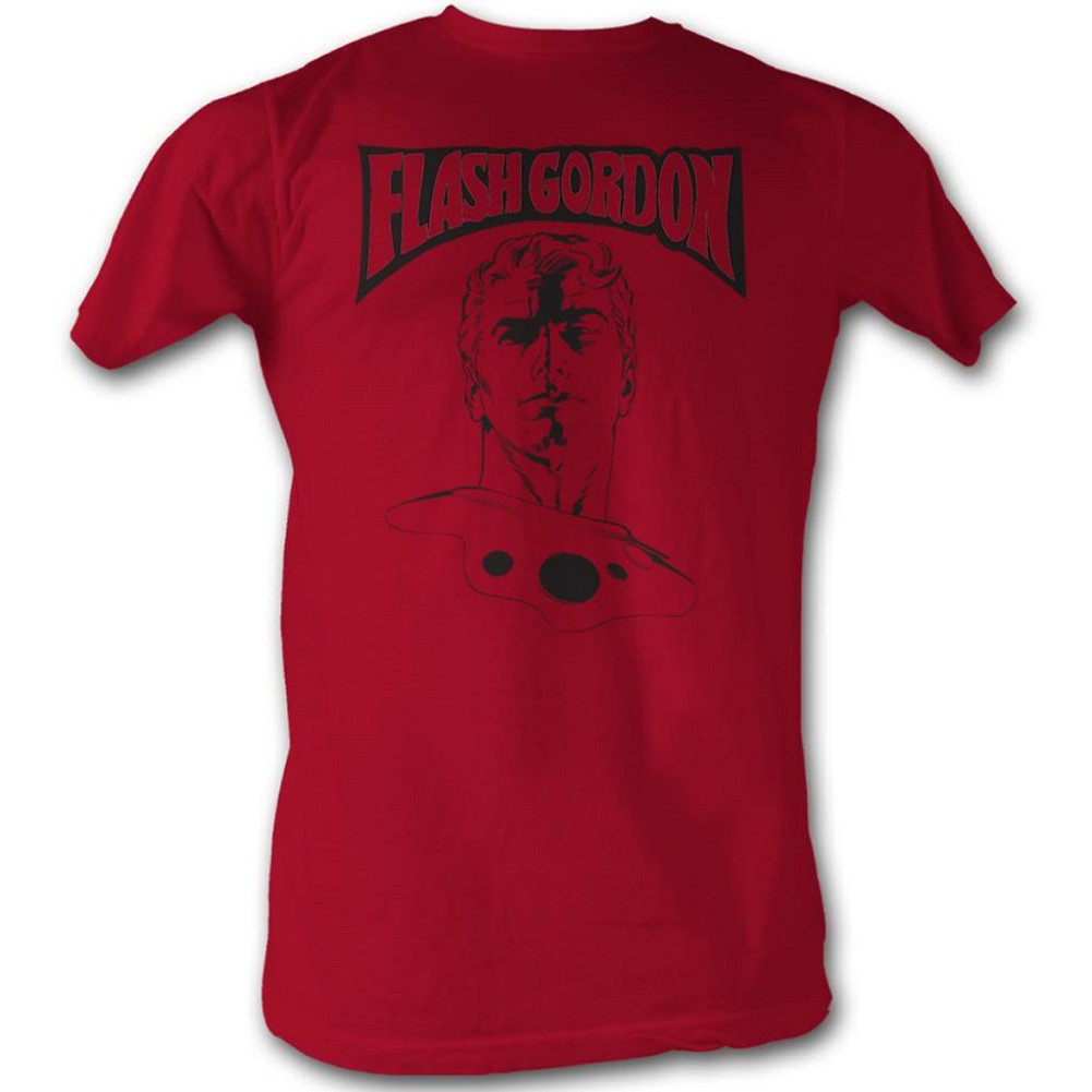 Flash Gordon Portrait Men's Red T-Shirt