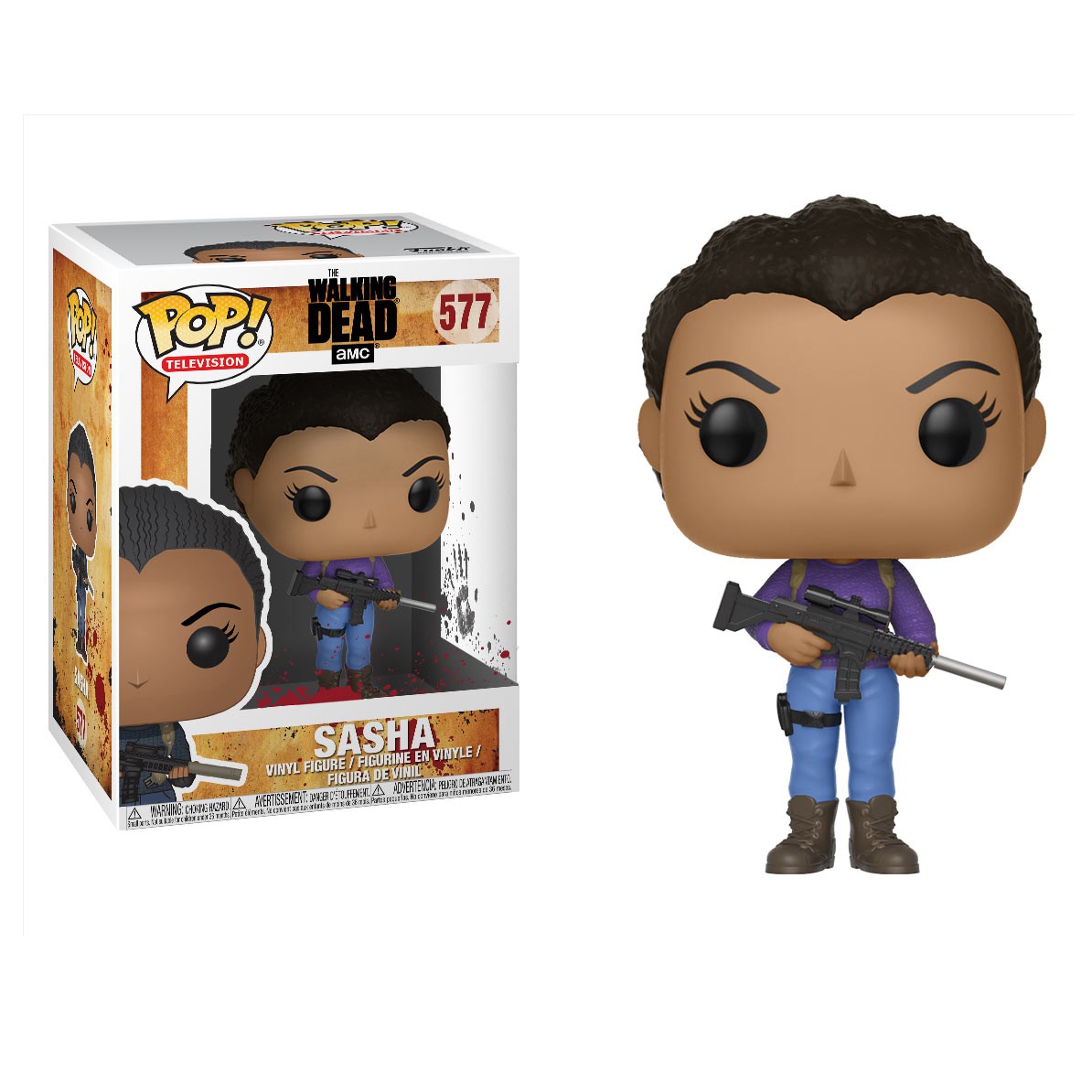 Walking Dead Sasha Funko Pop Vinyl Figure