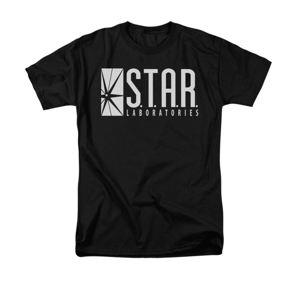 The Flash STAR Black T-Shirt, Black